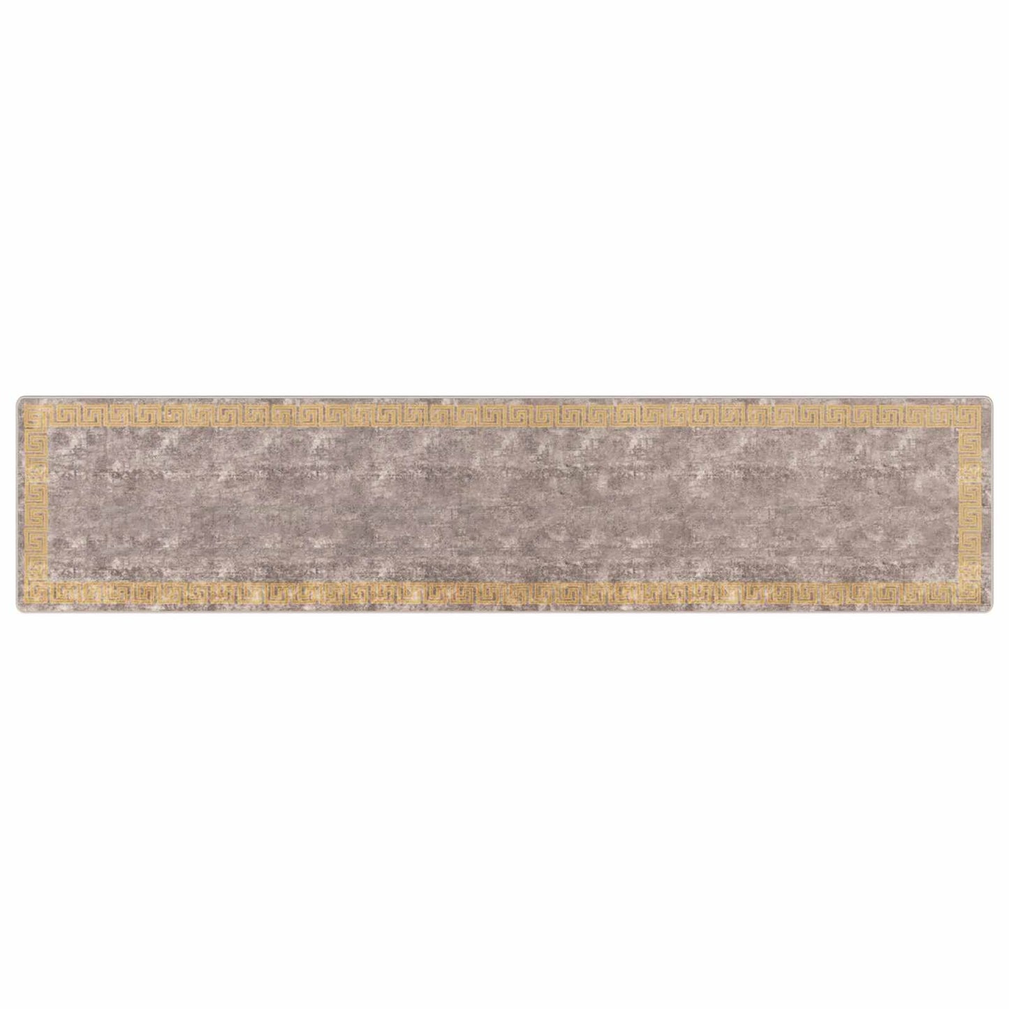vidaXL Χαλί Runner MARSA Γκρι 100 x 450 εκ. Πολυέστερ και PVC