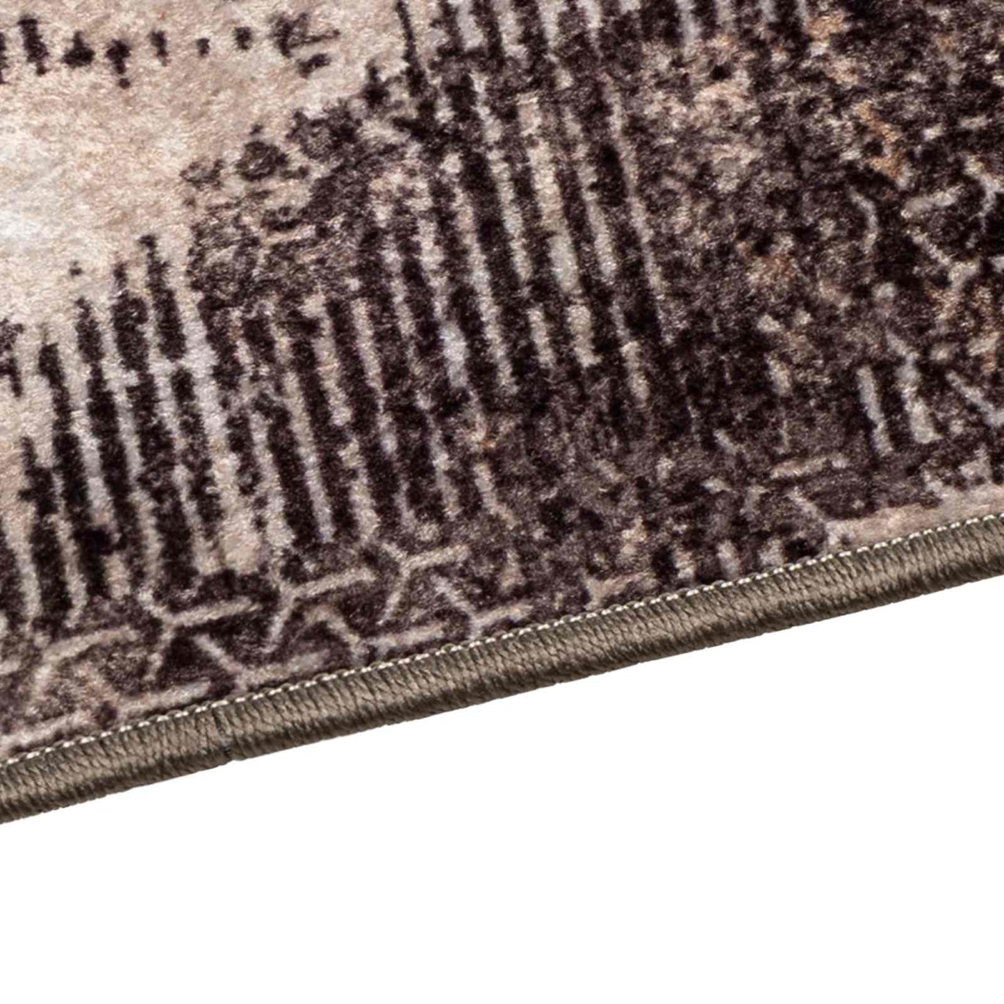 vidaXL Χαλί Runner MARSA Μαύρο 100 x 250 cm Πολυέστερ και PVC