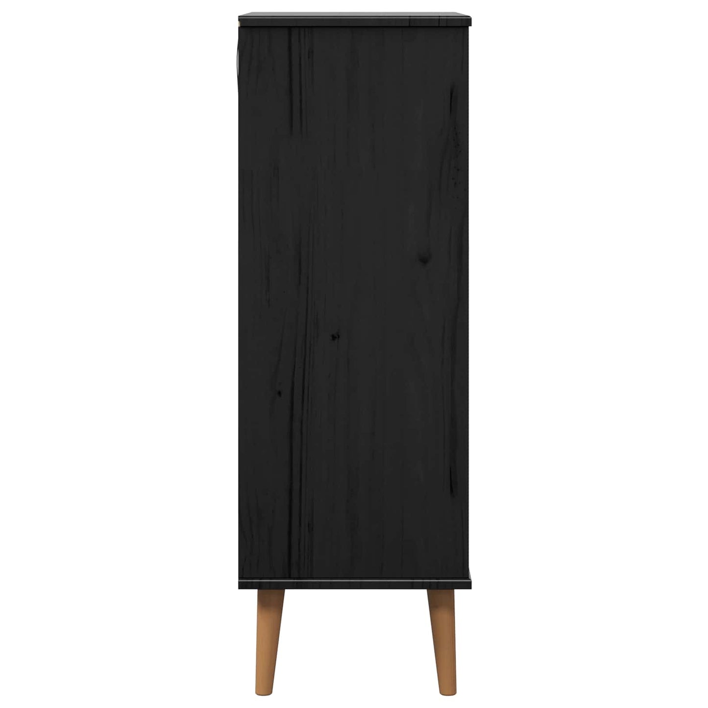 vidaXL Ντουλάπα Παπουτσιών MOLDE 59,5 x 35 x 103 εκ Μασίφ Ξύλο Πεύκου