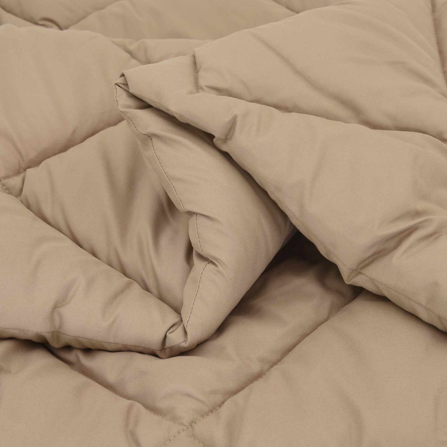 vidaXL Κουβέρτα ολόκληρου του χρόνου Taupe 220 x 240 cm Μικροΐνες
