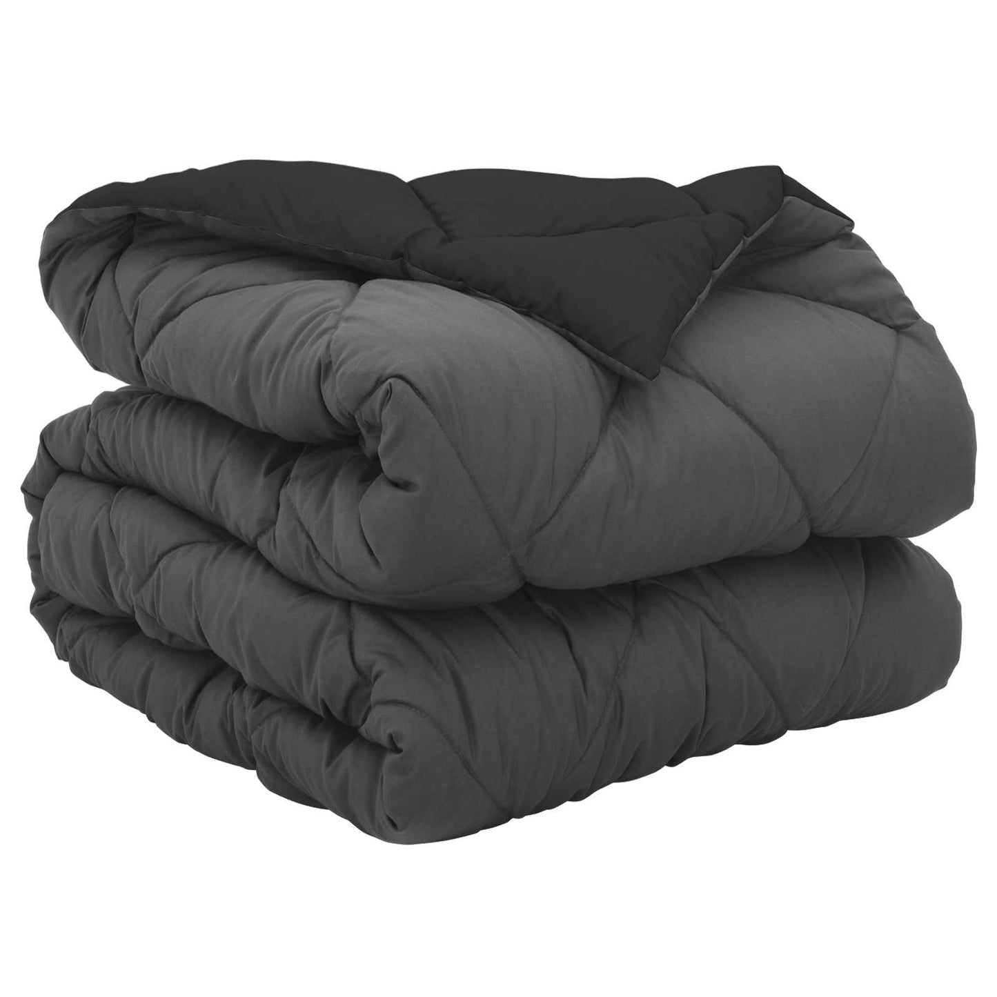 vidaXL Κουβέρτα ολόκληρου του χρόνου Μαύρο και Ανθρακί 220 x 140 cm