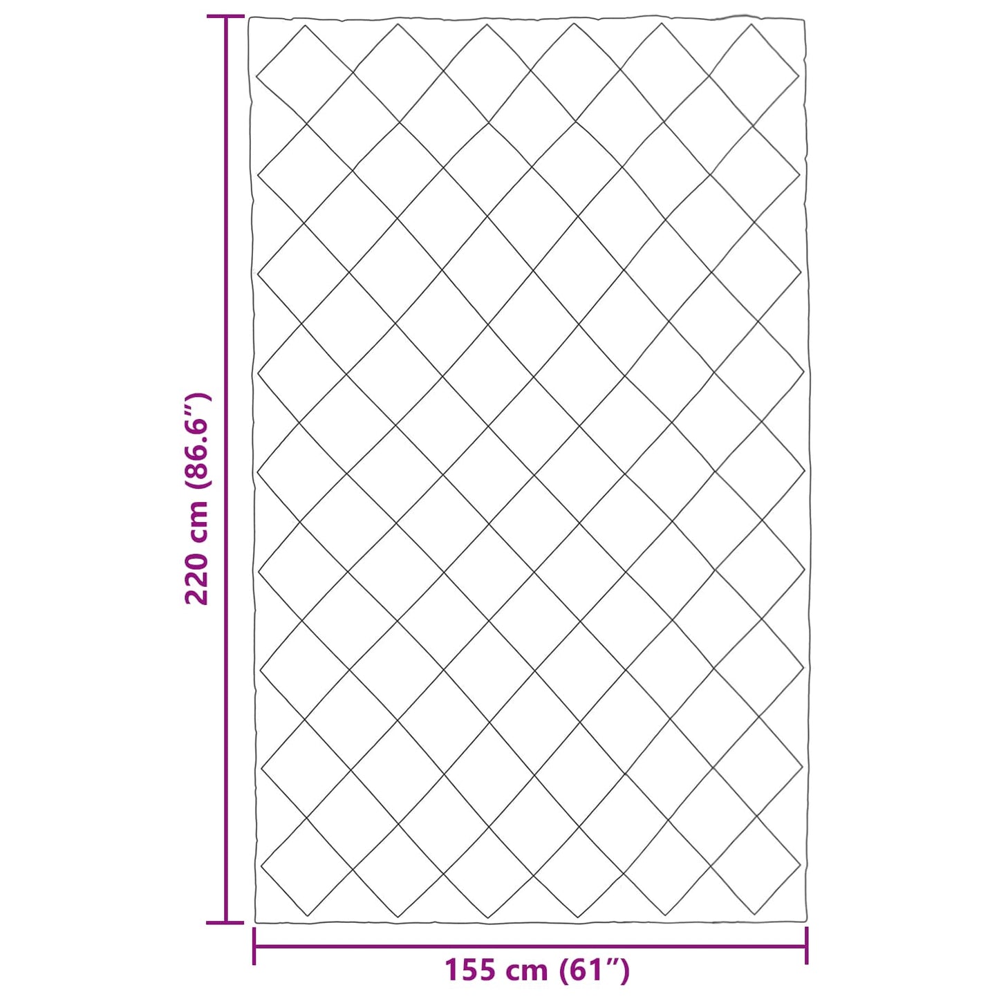 vidaXL Κουβέρτα ολόκληρου του χρόνου Ανοιχτό γκρι και Ανθρακί