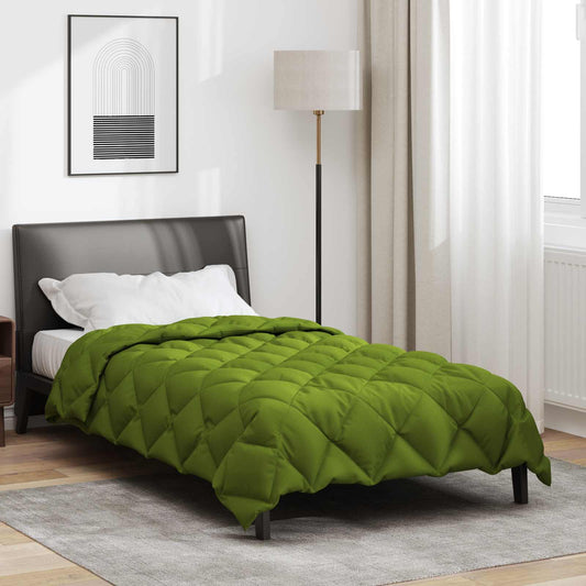 vidaXL Χειμερινό Παπλωματοθήκη 155 x 220 cm 450 gsm Πράσινο
