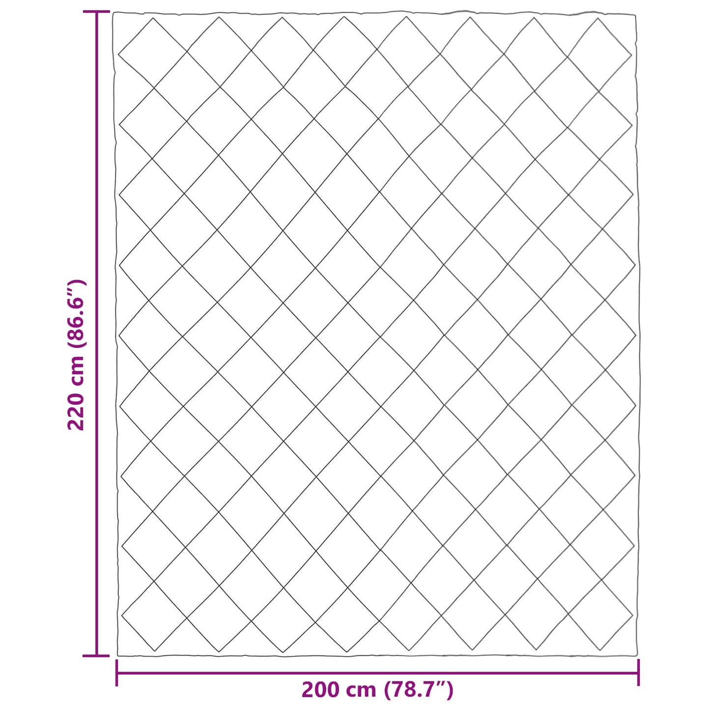 vidaXL Χειμερινό Παπλωματοθήκη Πράσινο 220 x 200 εκ Μικροΐνες