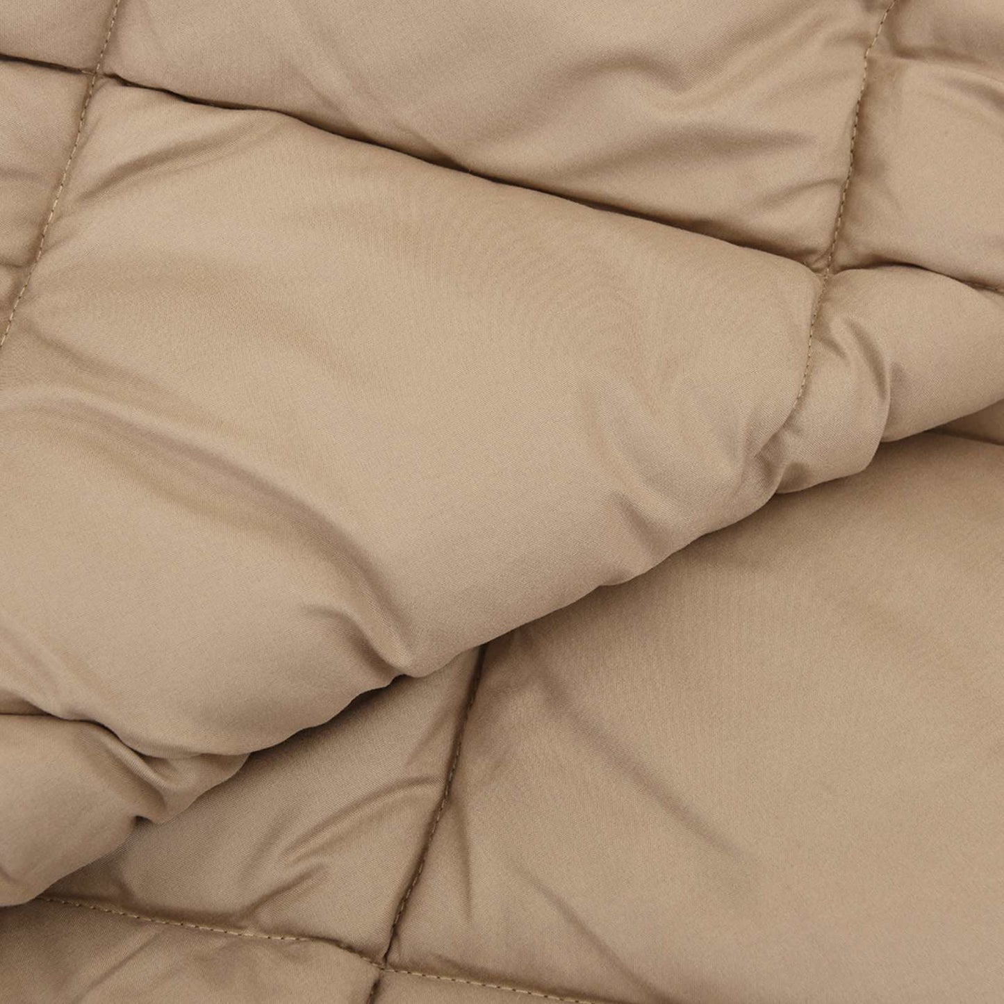 vidaXL Χειμερινό Παπλωματοθήκη Taupe 220 x 155 εκ Μικροΐνες