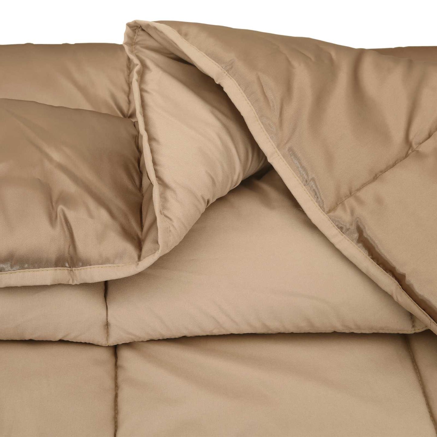 vidaXL Καλοκαιρινό Παπλωματοθήκη Χρυσό 140 x 200 cm