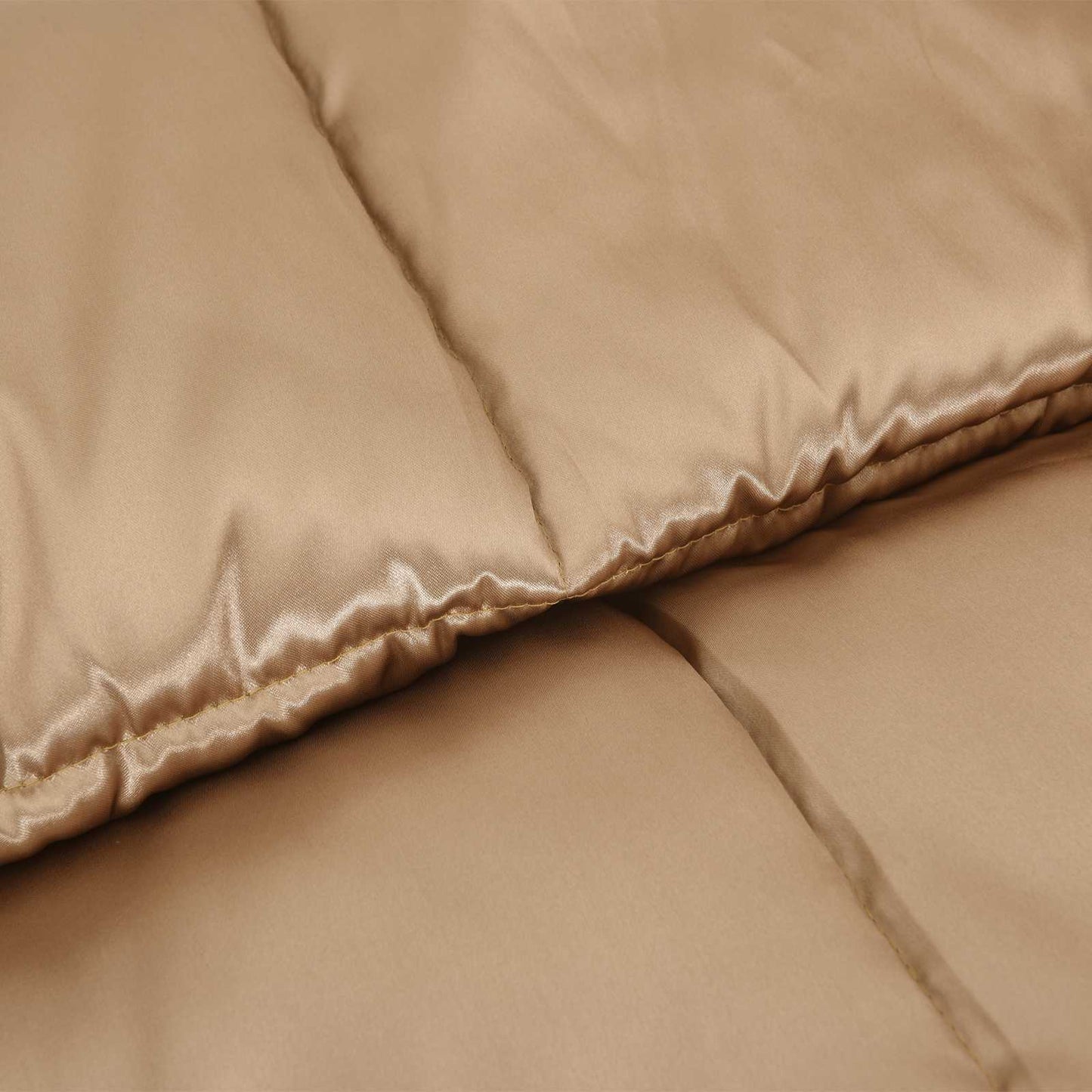 vidaXL Καλοκαιρινό Παπλωματοθήκη Χρυσό 140 x 200 cm