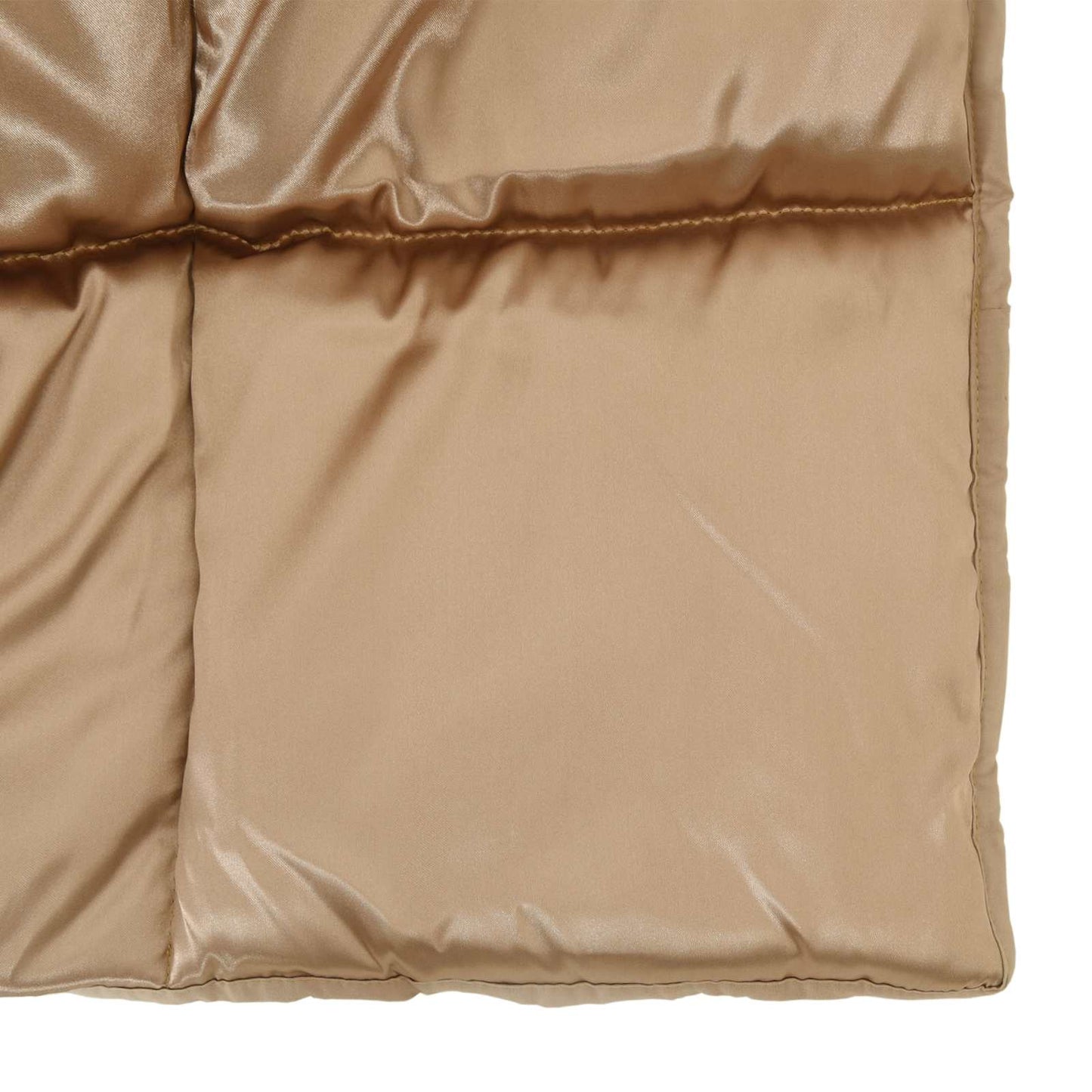 vidaXL Καλοκαιρινό Παπλωματοθήκη Χρυσό 140 x 200 cm