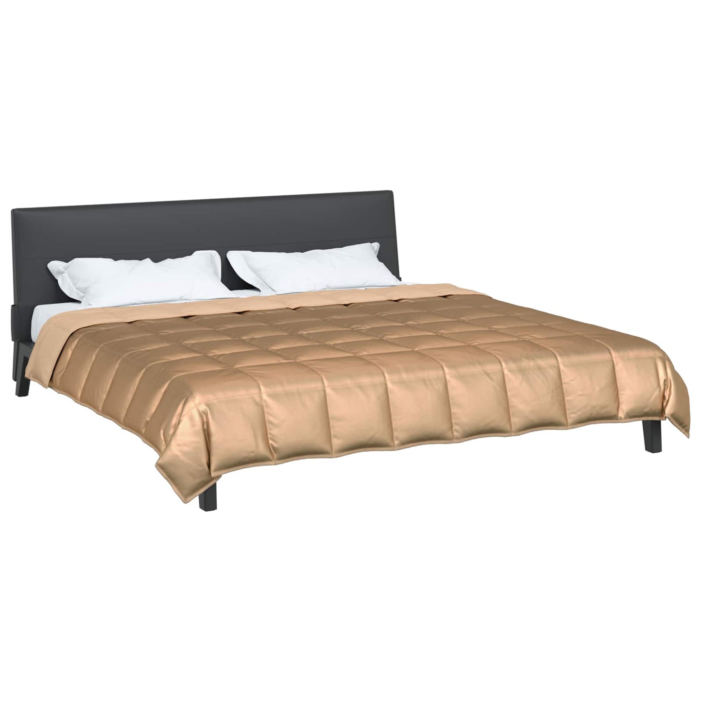 vidaXL Κουβέρτα ολόκληρου του χρόνου Χρυσό 220 x 240 cm