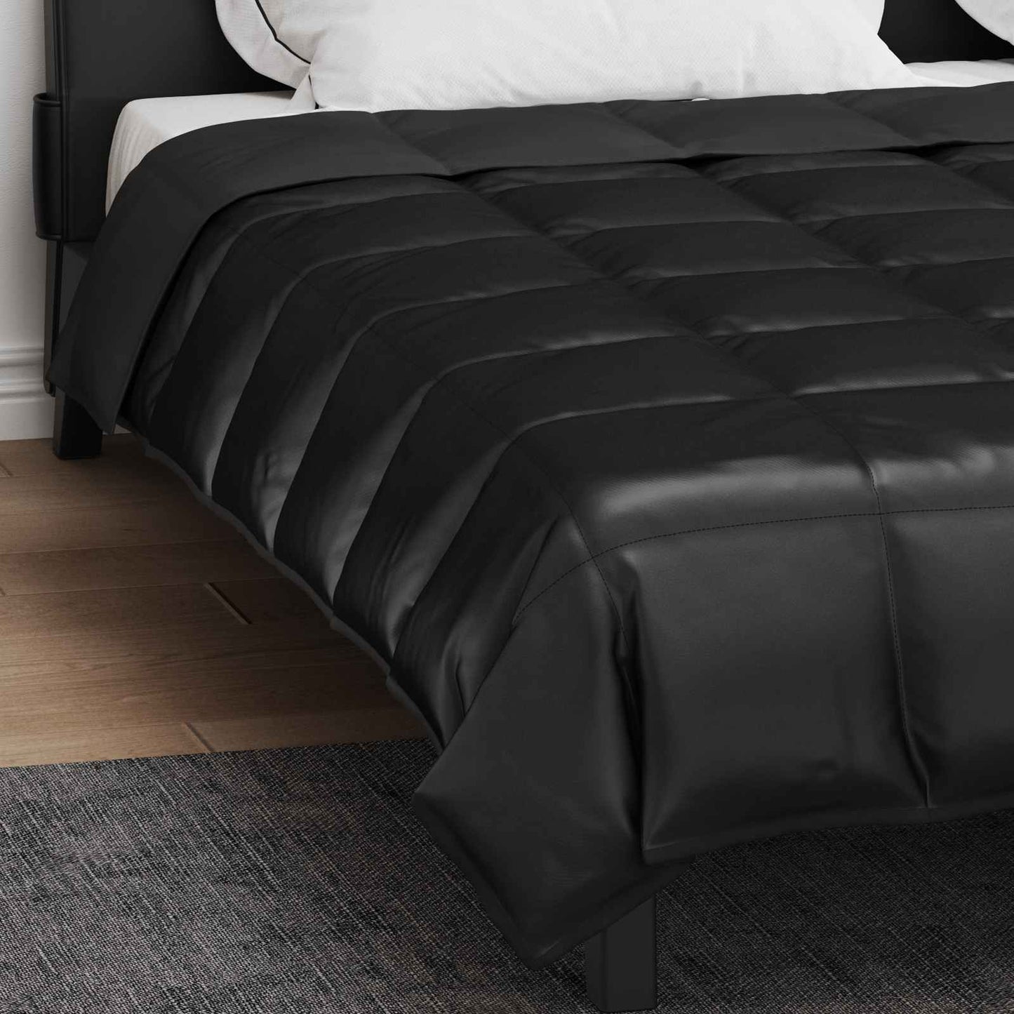 vidaXL Κουβέρτα ολόκληρου του χρόνου Μαύρο 220 x 240 cm