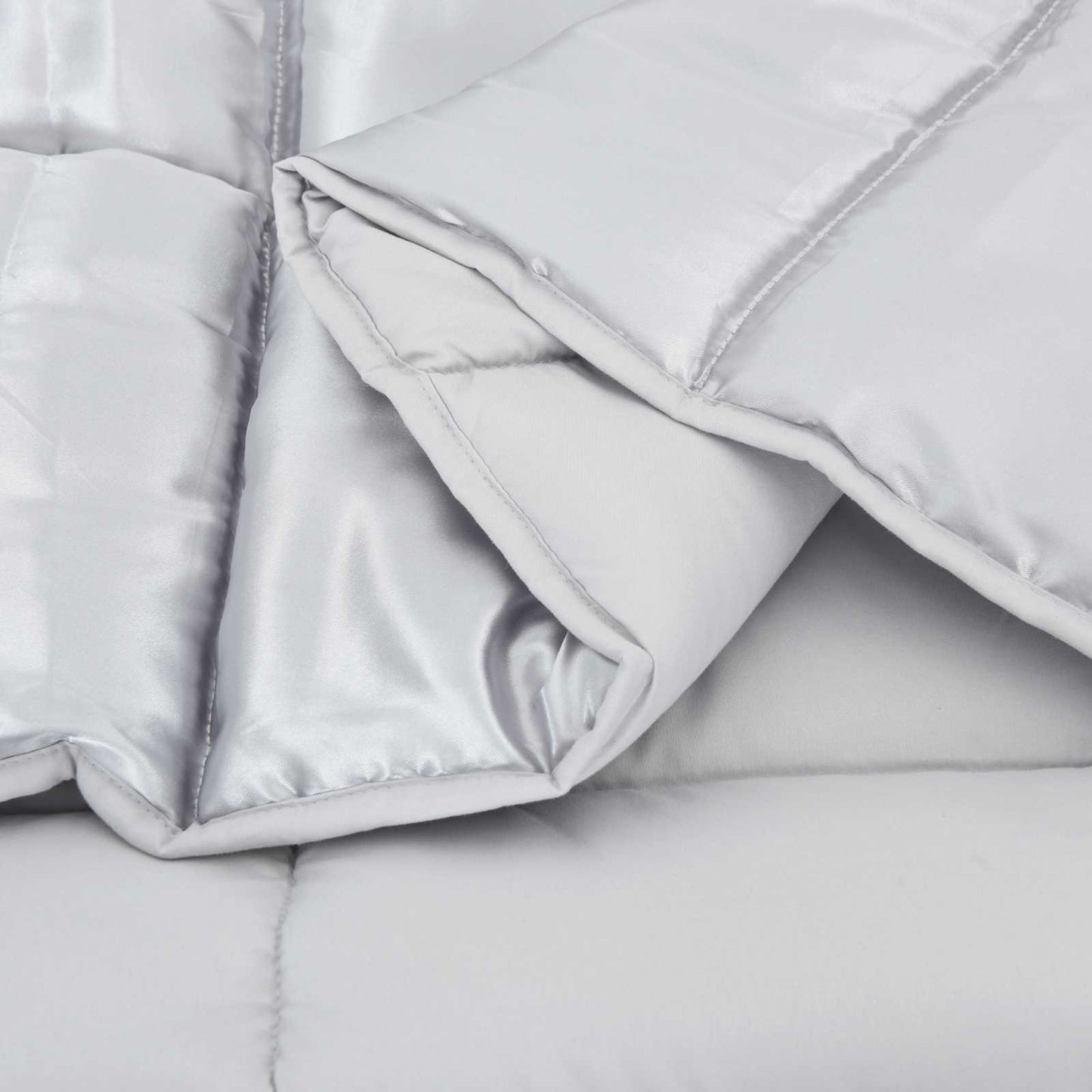 vidaXL Κουβέρτα ολόκληρου του χρόνου Ασημί 220 x 140 cm