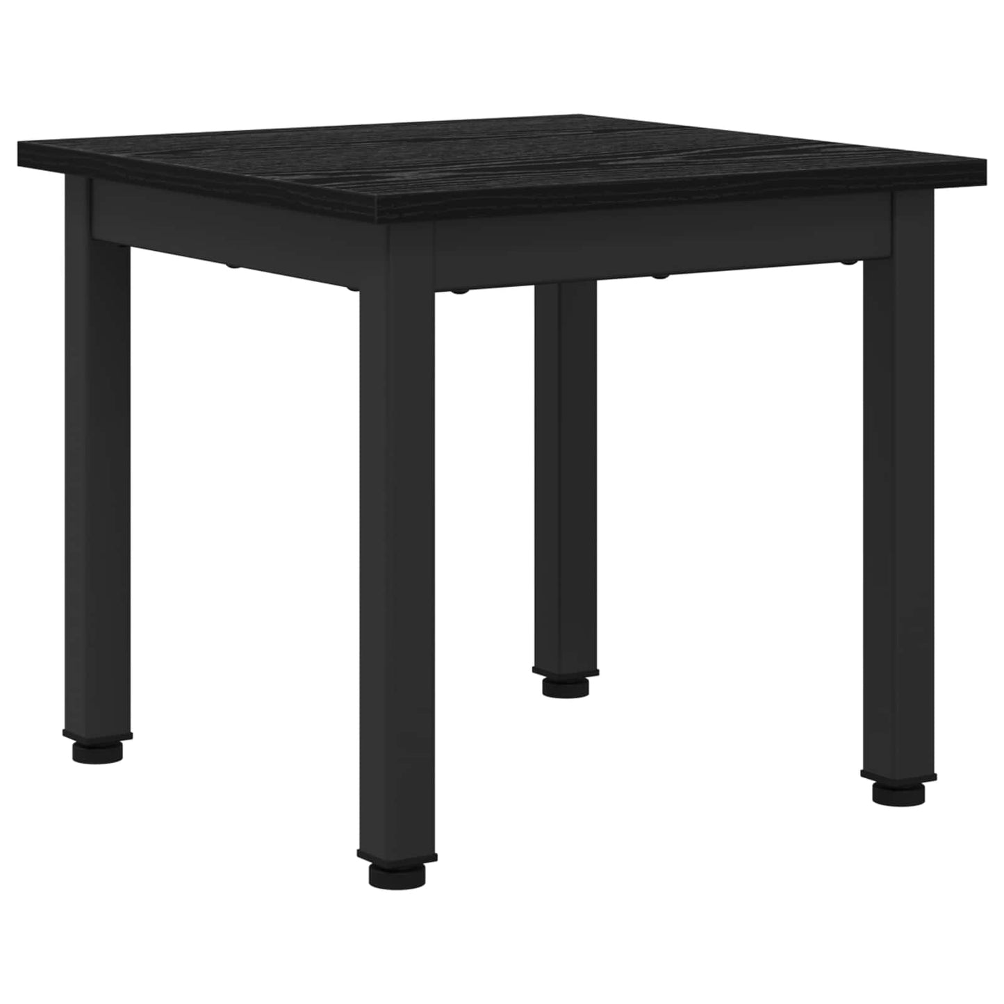vidaXL Τραπεζάκι σαλονιού Μαύρη Οξυά 40 x 40 x 36 cm