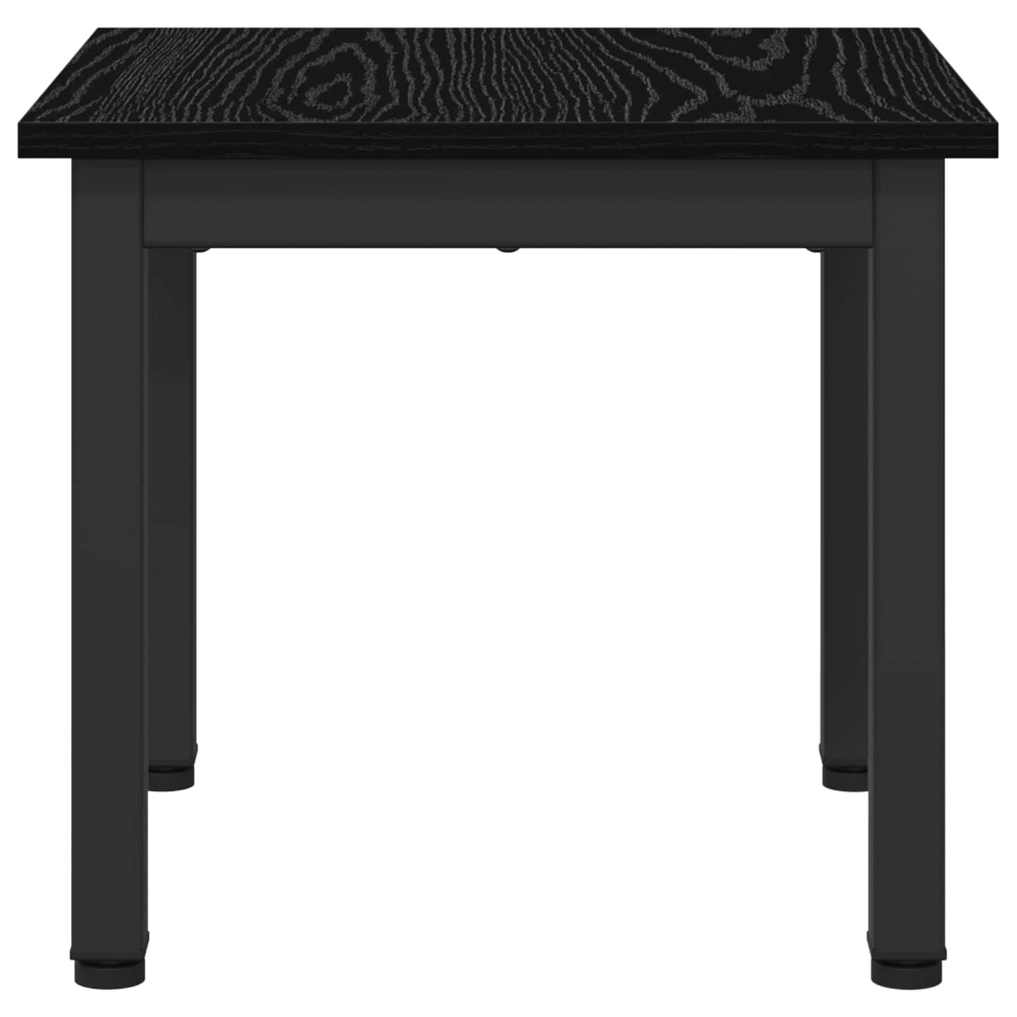 vidaXL Τραπεζάκι σαλονιού Μαύρη Οξυά 40 x 40 x 36 cm