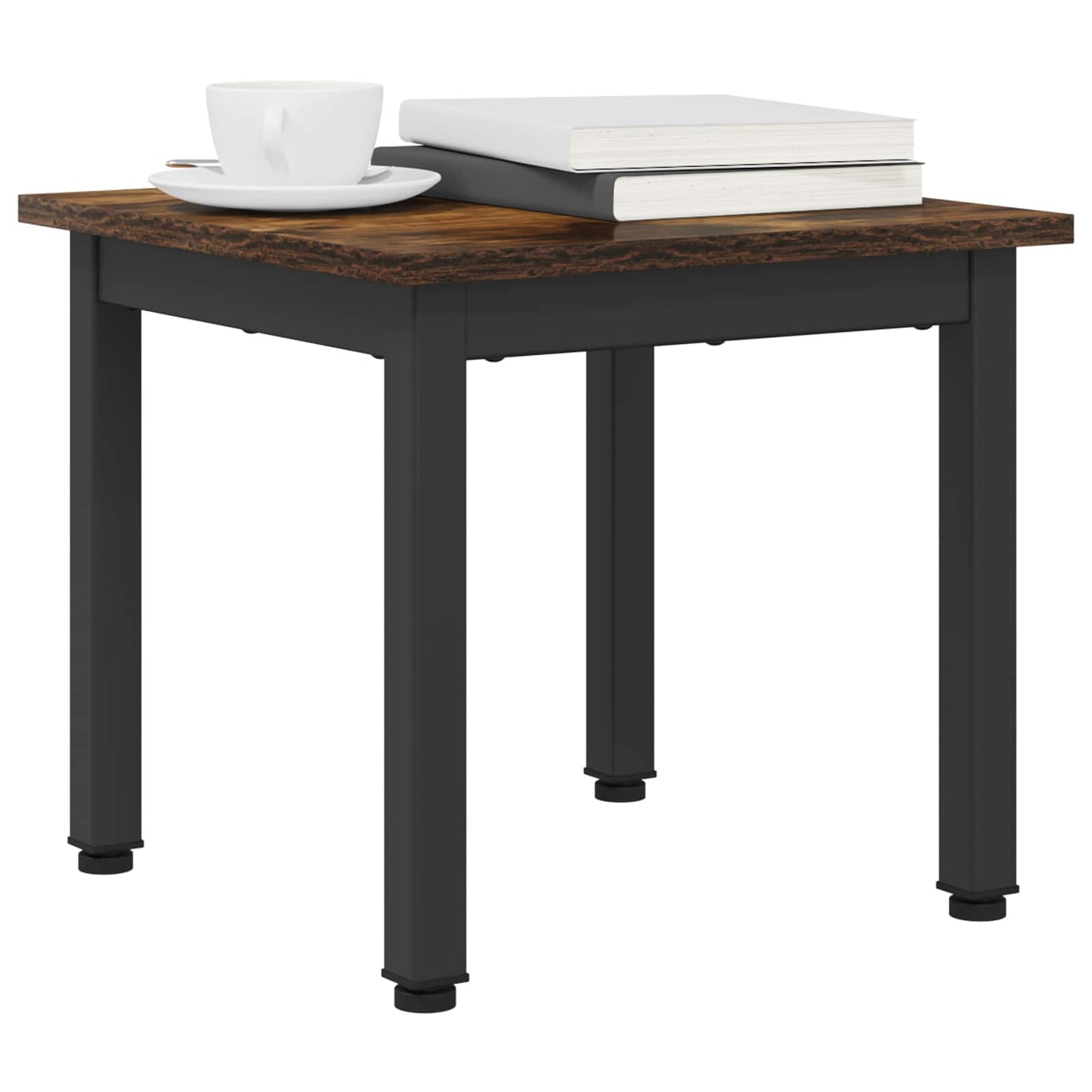 vidaXL Τραπεζάκι σαλονιού Καπνιστό Δρύς 40 x 40 x 36 cm