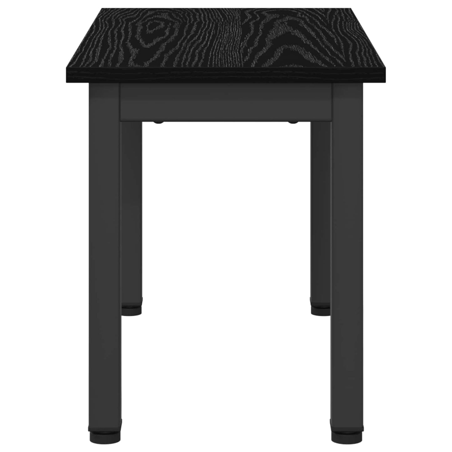 vidaXL Τραπεζάκι σαλονιού Μαύρη Οξυά 60 x 30 x 36 cm
