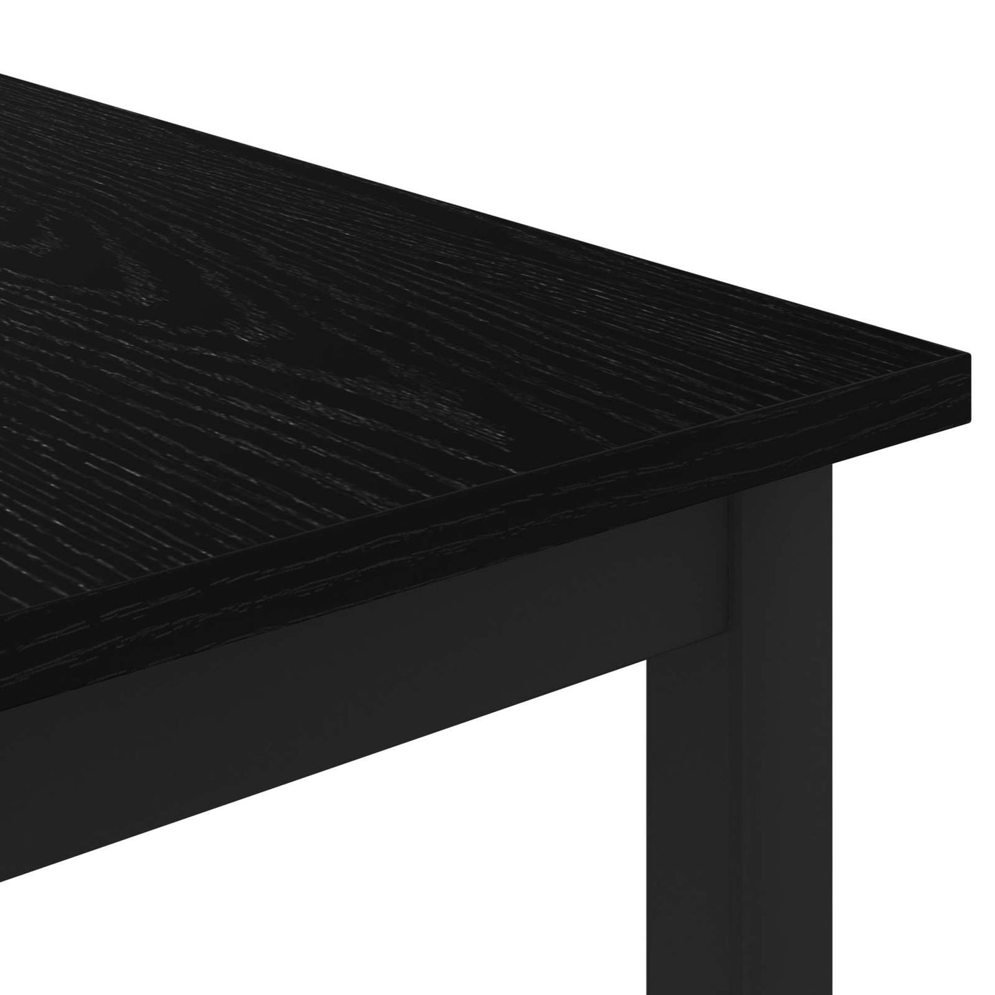 vidaXL Τραπεζάκι σαλονιού Μαύρη Οξυά 60 x 60 x 36 cm