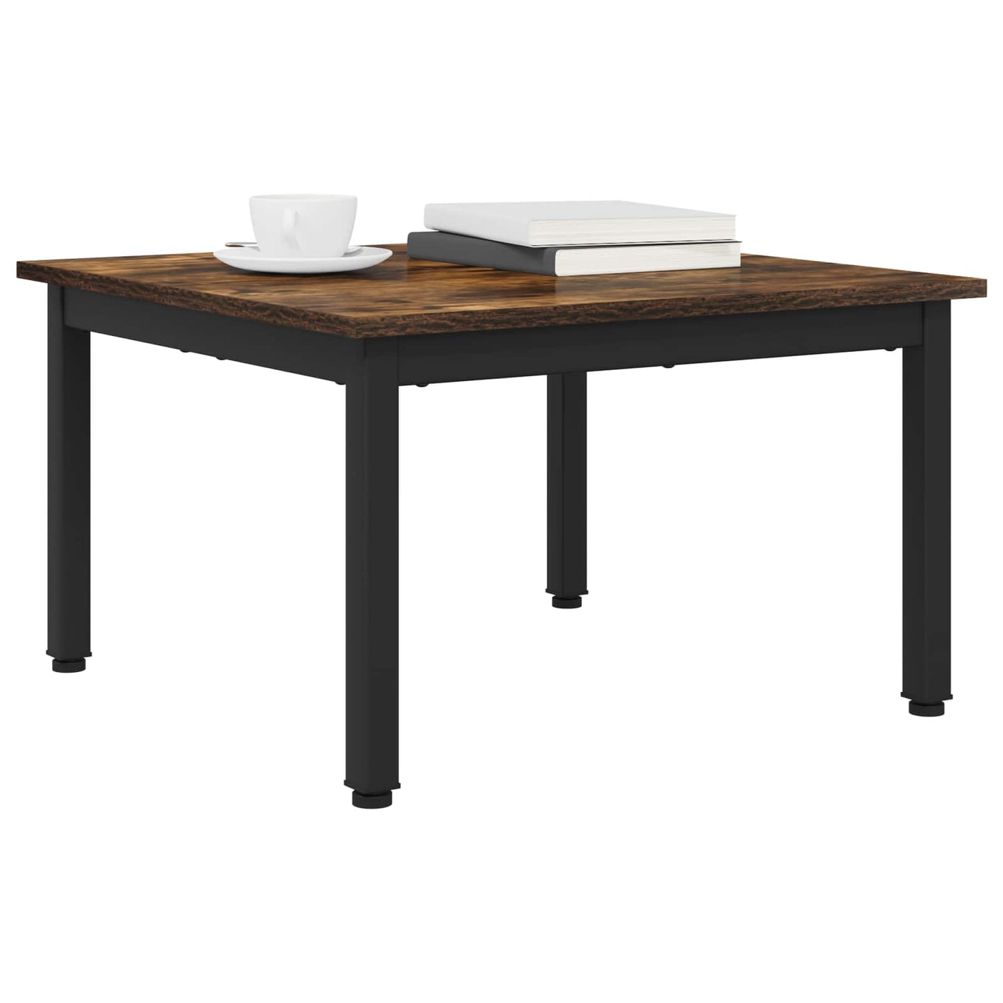 vidaXL Τραπεζάκι σαλονιού Καπνιστό Δρύς 60 x 60 x 36 cm