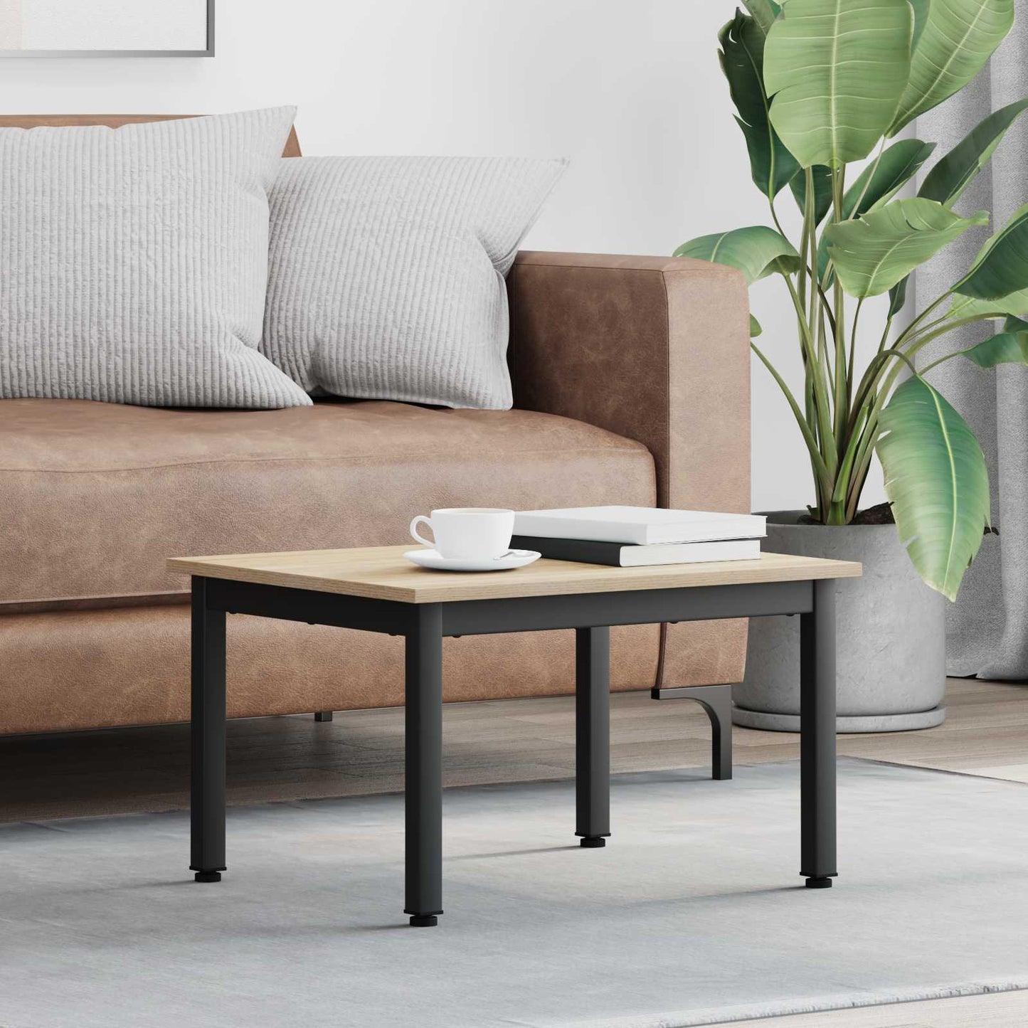 vidaXL Τραπεζάκι σαλονιού Σονόμα 60 x 50 x 36 εκ Επεξεργασμένο ξύλο