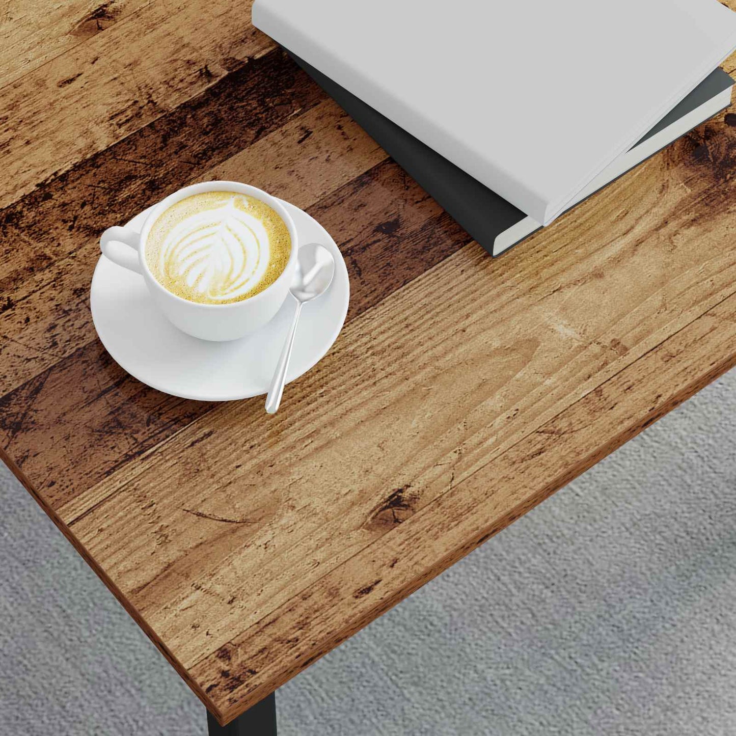 vidaXL Τραπεζάκι σαλονιού Παλιό ξύλο 60 x 50 x 36 εκ