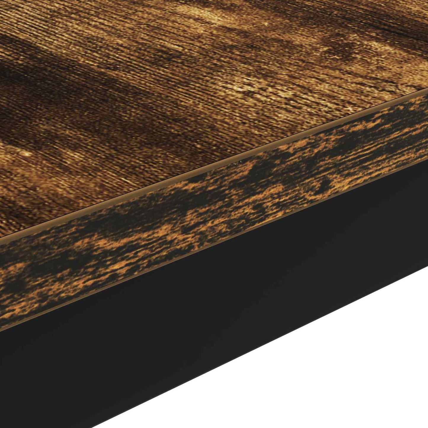 vidaXL Τραπεζάκι σαλονιού Καπνιστό Δρύς 70 x 50 x 36 εκ