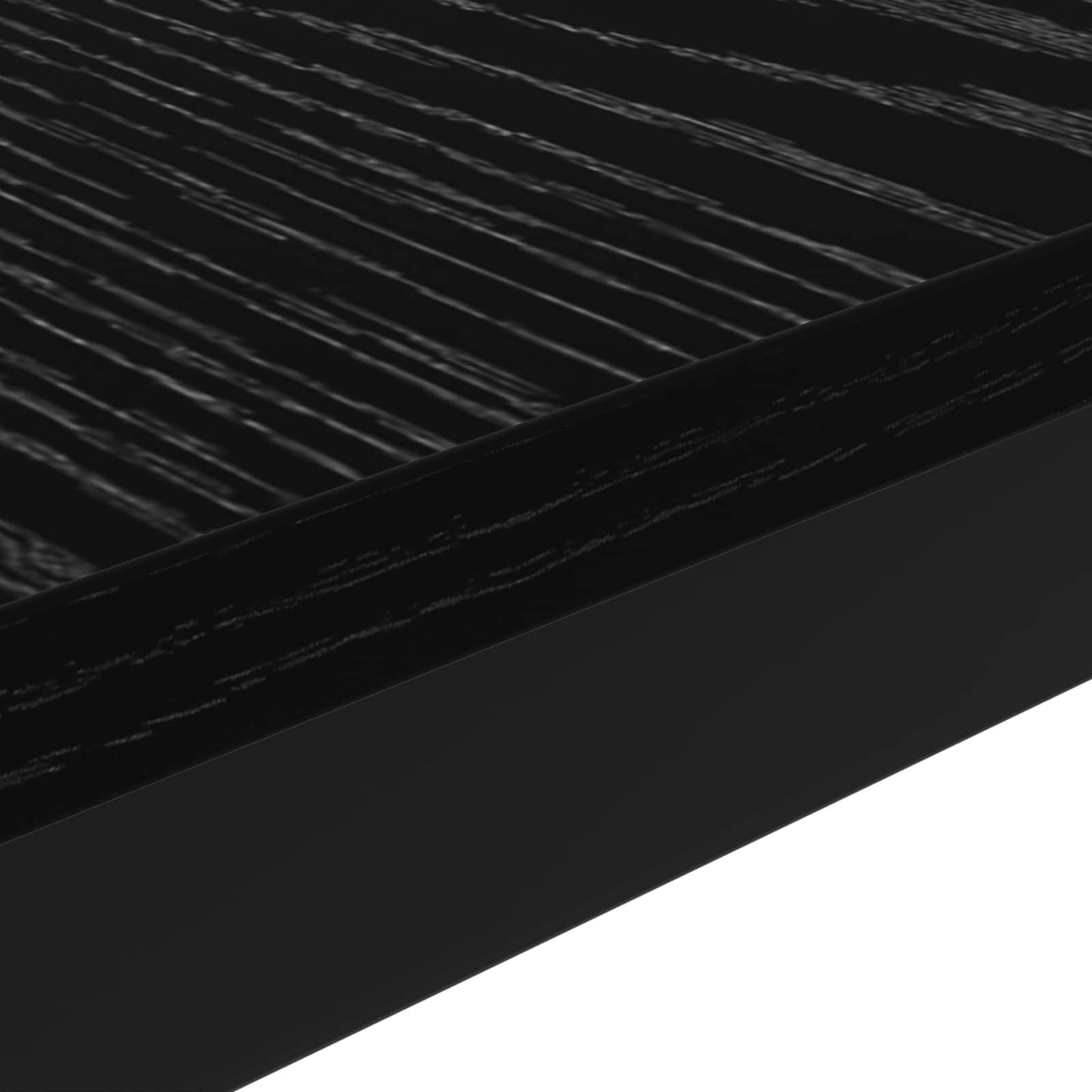 vidaXL Τραπεζάκι σαλονιού Μαύρη Οξυά 100 x 50 x 45 cm