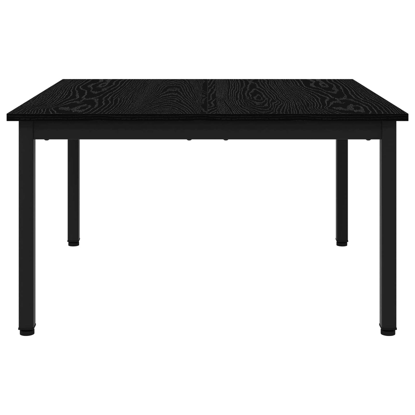 vidaXL Τραπεζάκι σαλονιού Μαύρη Οξυά 80 x 80 x 45 cm
