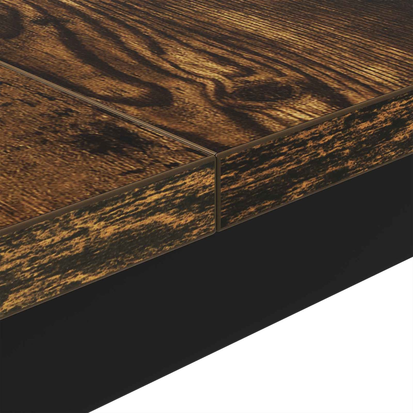 vidaXL Τραπεζάκι σαλονιού Καπνιστό Δρύς 80 x 80 x 45 cm