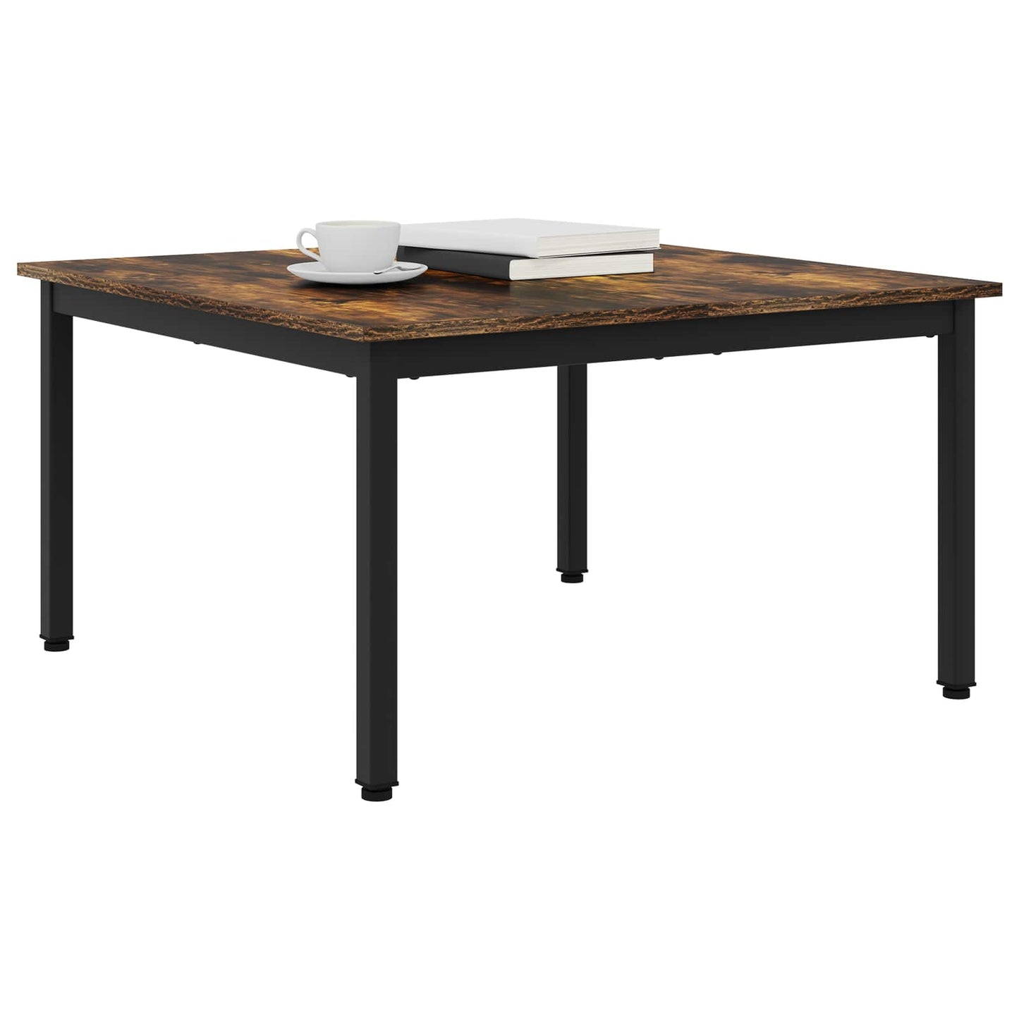 vidaXL Τραπεζάκι σαλονιού Καπνιστό Δρύς 80 x 80 x 45 cm