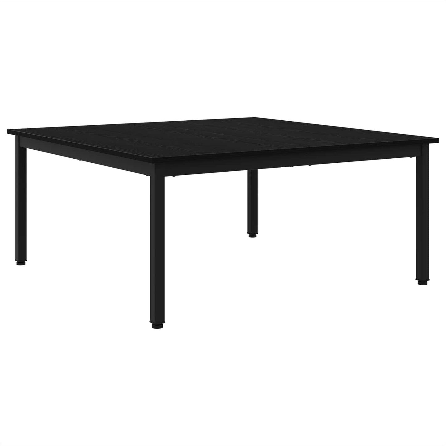 vidaXL Τραπεζάκι σαλονιού Μαύρη Οξυά 100 x 100 x 45 cm