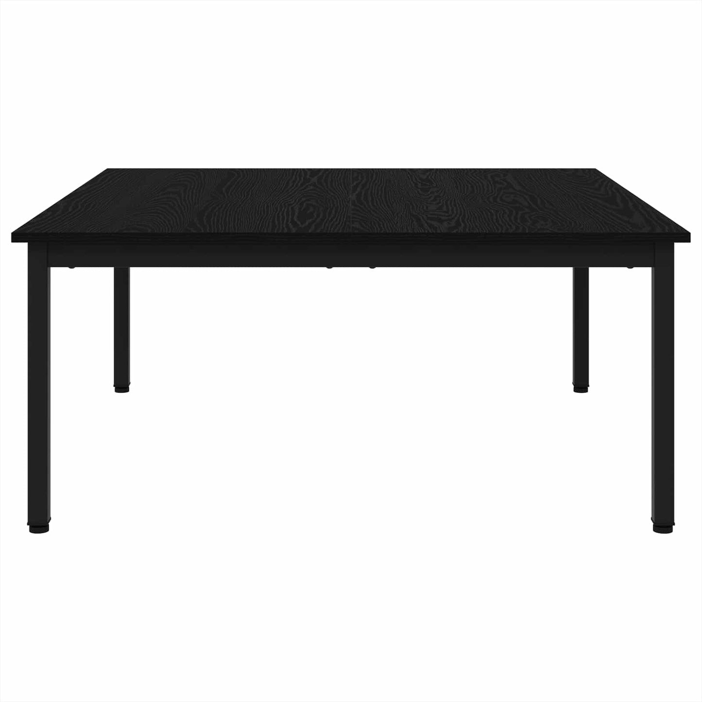 vidaXL Τραπεζάκι σαλονιού Μαύρη Οξυά 100 x 100 x 45 cm