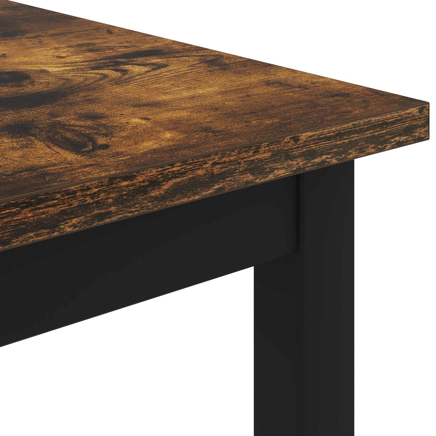 vidaXL Τραπεζάκι σαλονιού Καπνιστό Δρύς 100 x 100 x 45 cm