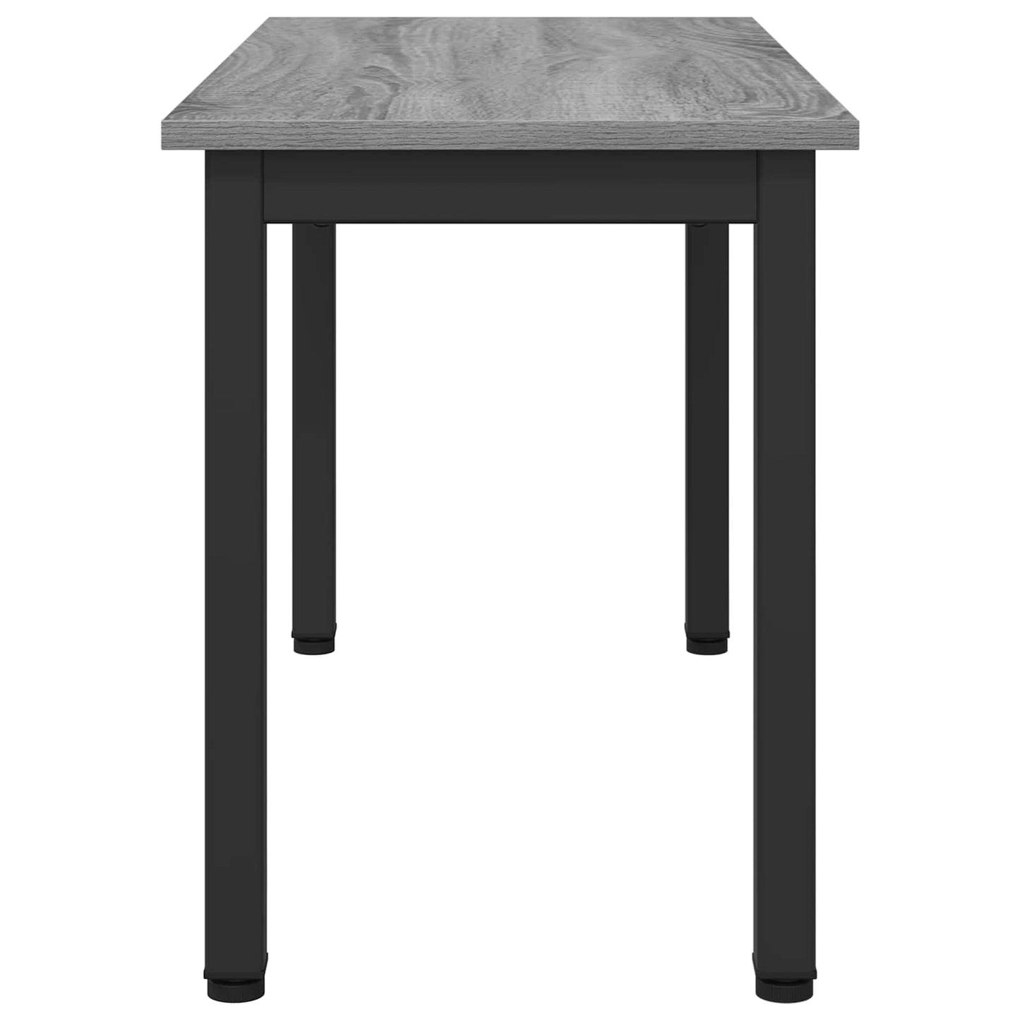 vidaXL παγκάκι Γκρίζο Σονομα 80 x 35 x 45 cm Επεξεργασμένο ξύλο