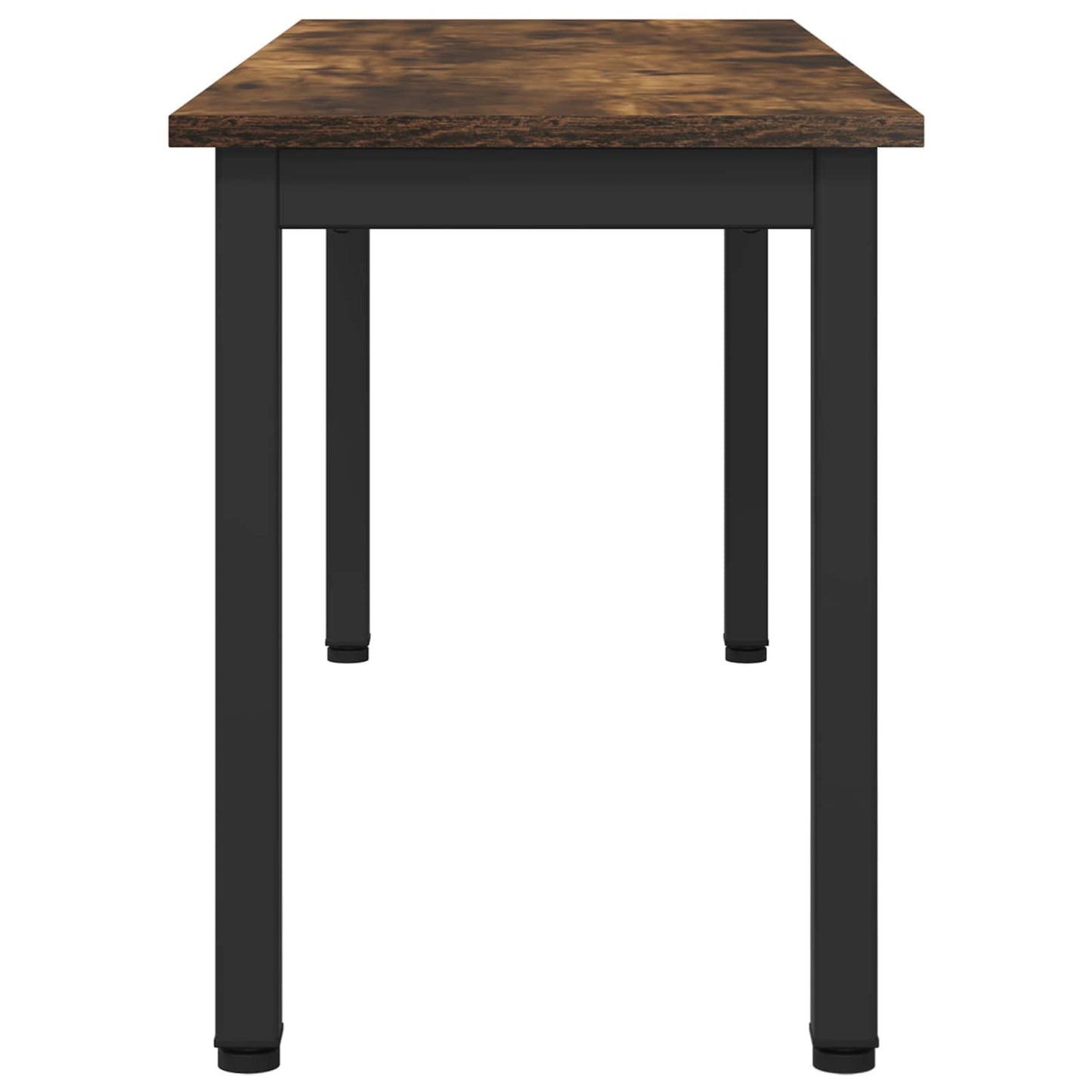 vidaXL παγκάκι Καπνιστό Δρύς 110 x 35 x 45 cm Επεξεργασμένο ξύλο