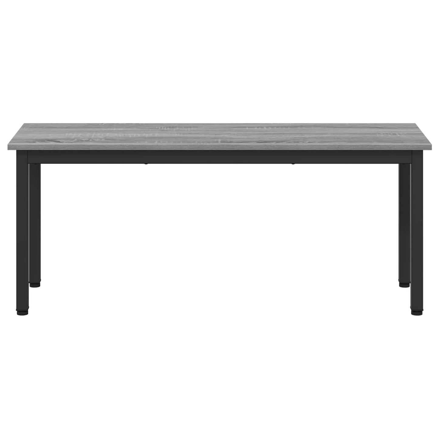 vidaXL παγκάκι Γκρίζο Σονομα 110 x 35 x 45 cm Επεξεργασμένο ξύλο