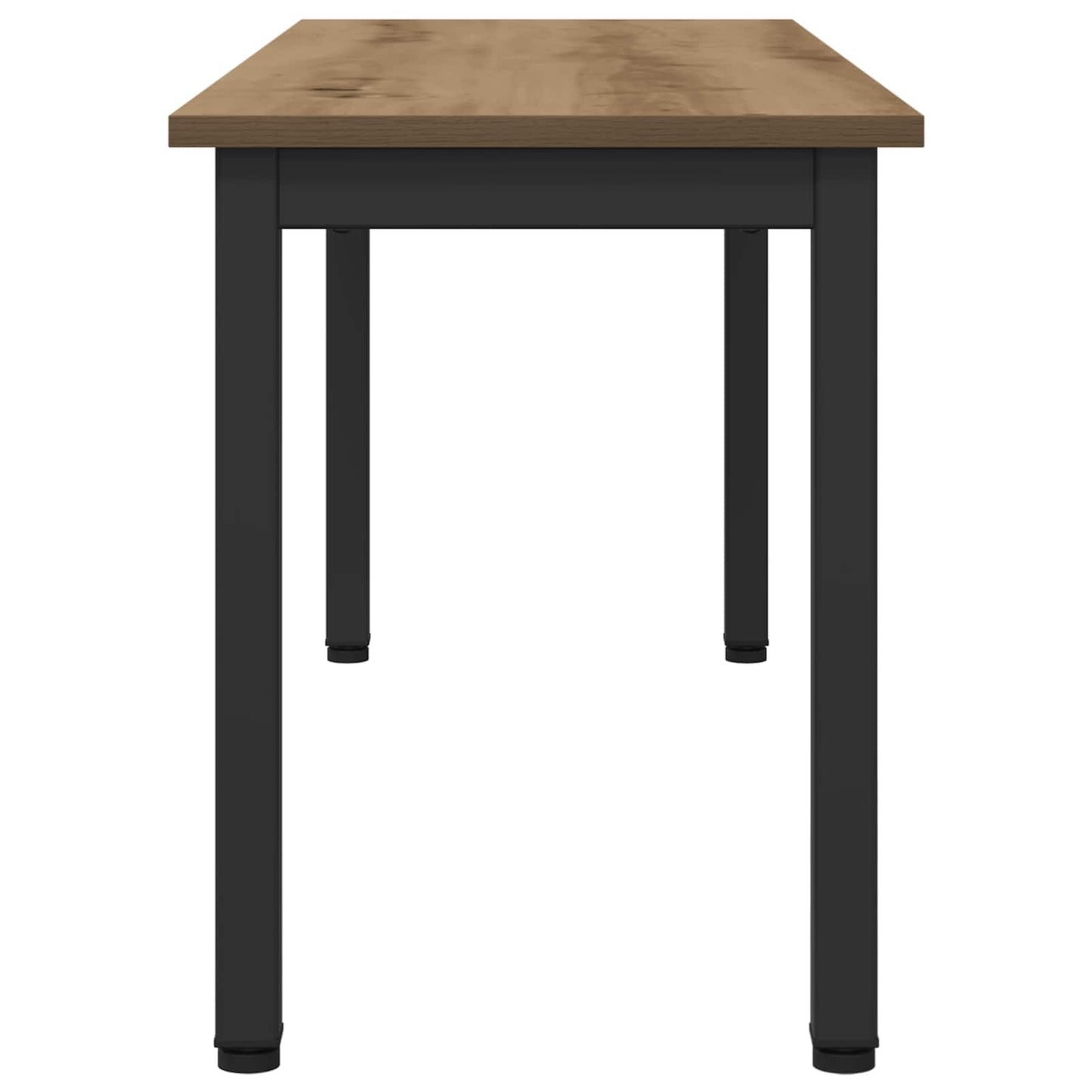 vidaXL παγκάκι Καρυδιά Χειροποίητης Εργασίας 110 x 35 x 45 cm