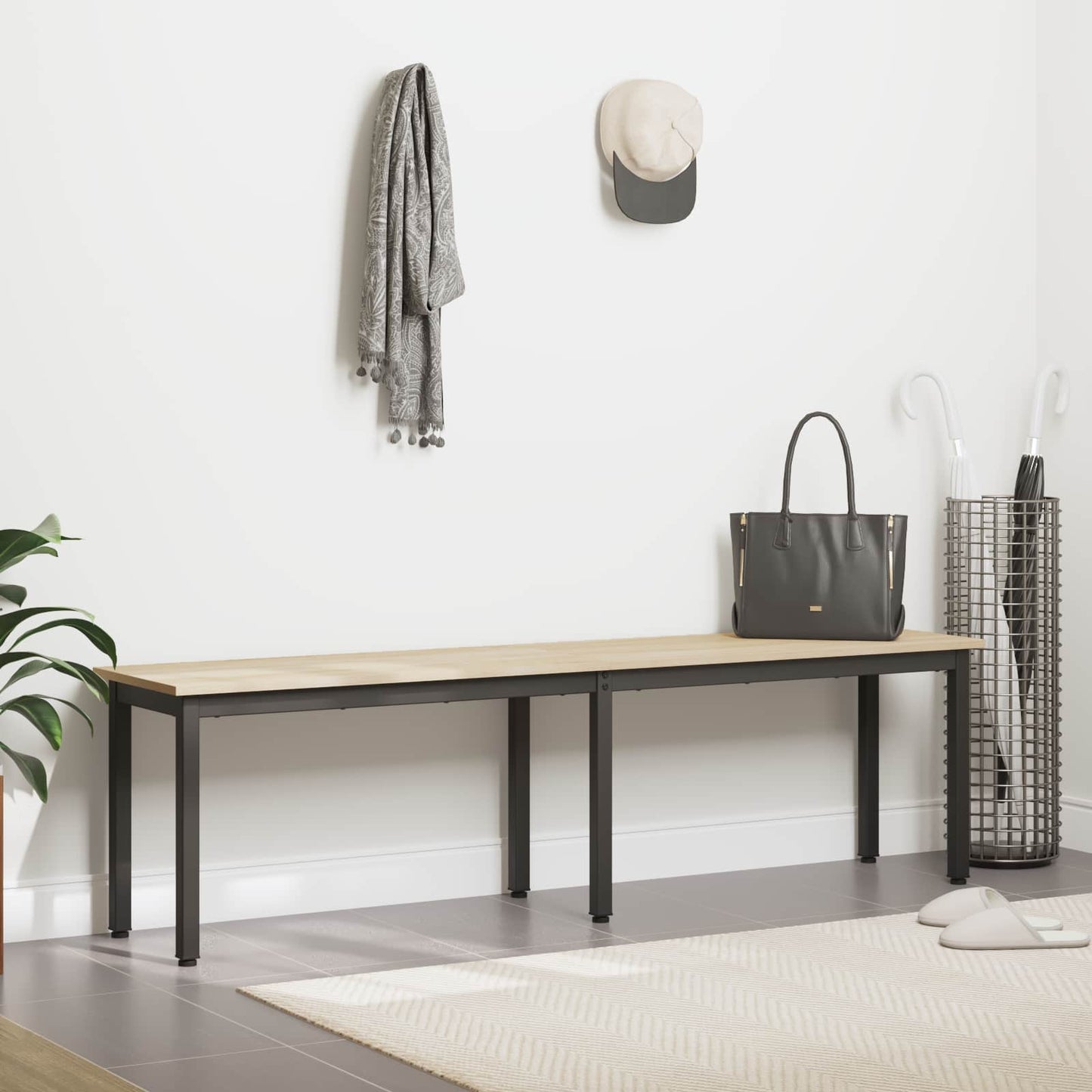 vidaXL παγκάκι Σονόμα 160 x 35 x 45 cm Επεξεργασμένο ξύλο