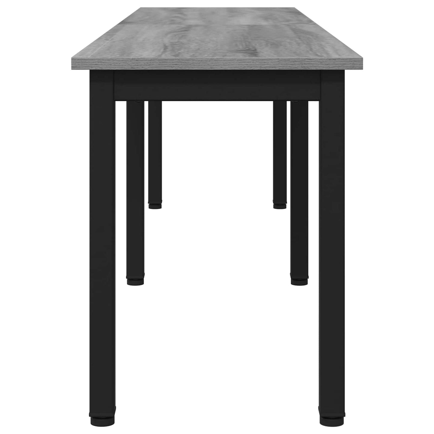 vidaXL παγκάκι Γκρίζο Σονομα 160 x 35 x 45 cm Επεξεργασμένο ξύλο