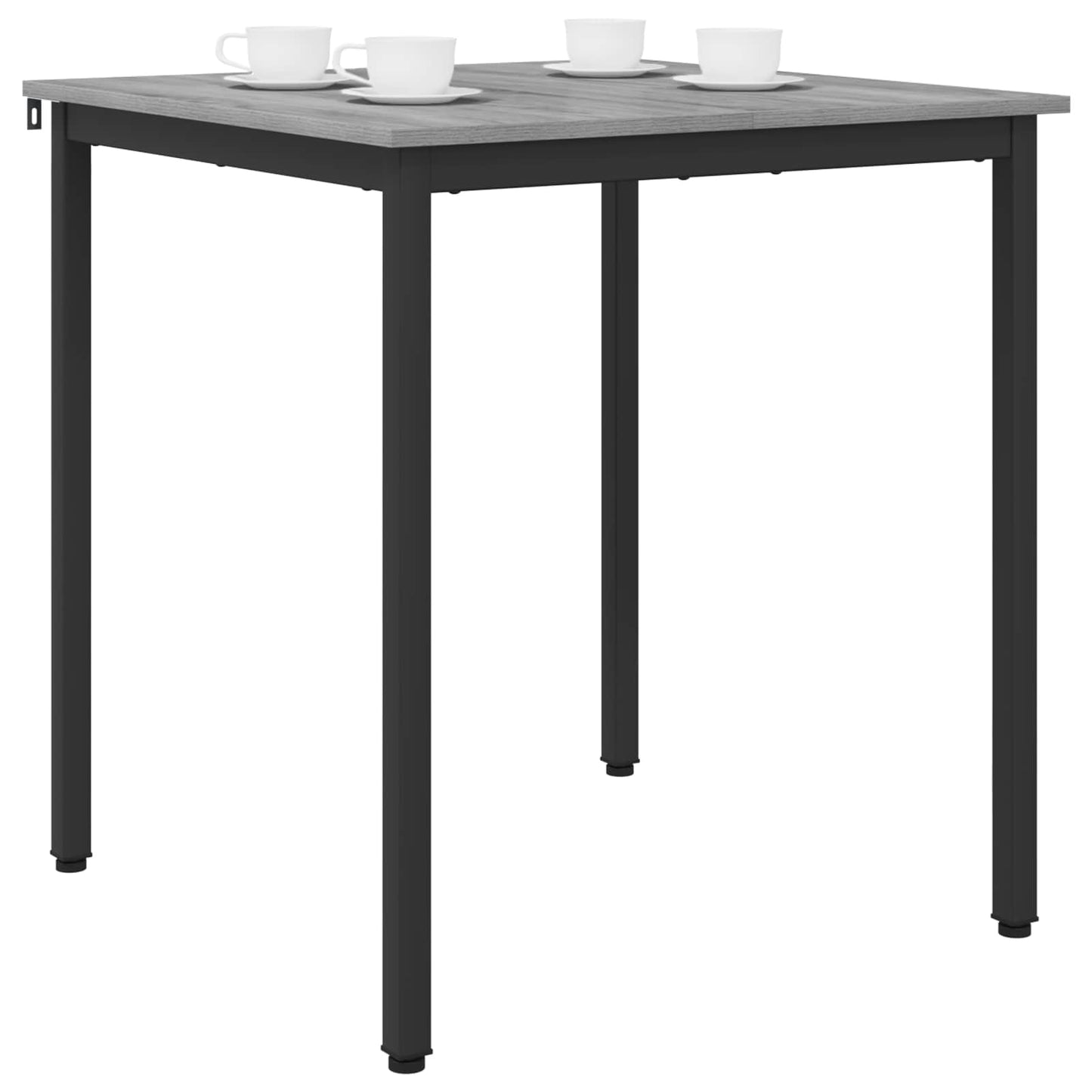 vidaXL Τραπεζαρίες 70 x 70 x 75 cm ΜΕΤΑΛΛΟ τετράγωνο
