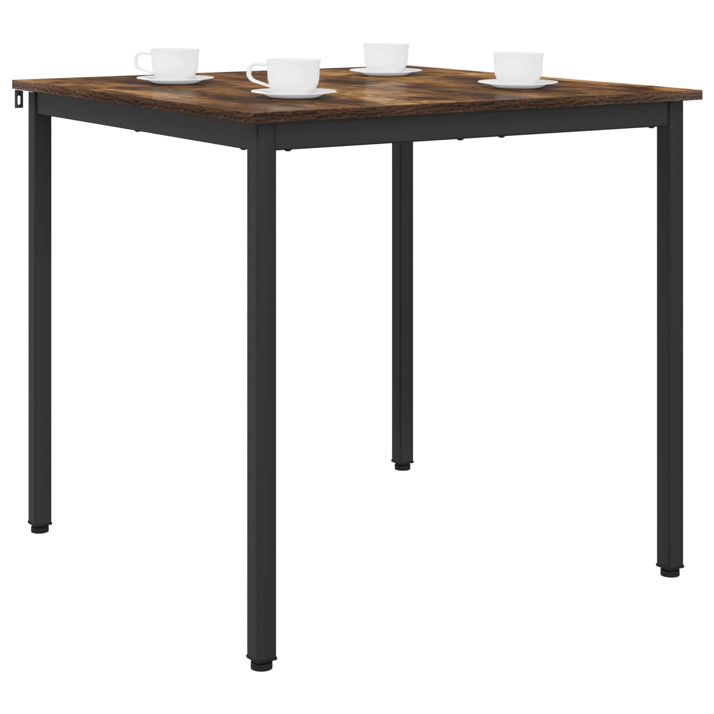 vidaXL Τραπεζαρίες 80 x 80 x 75 cm ΜΕΤΑΛΛΟ τετράγωνο