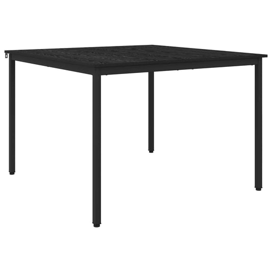 vidaXL Τραπεζαρίες 110 x 110 x 75 cm Επεξεργασμένο Ξύλο Μαύρη Δρυς