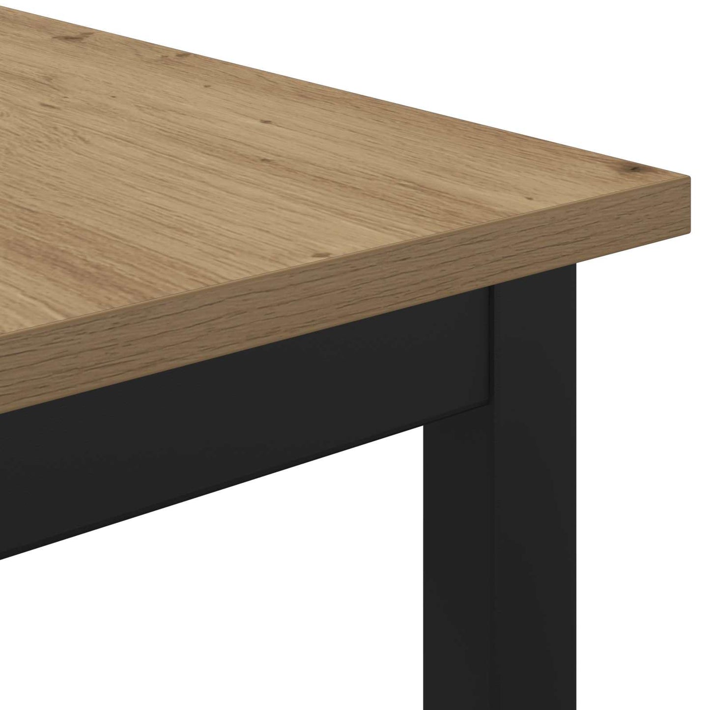 vidaXL Τραπεζαρίες 140 x 80 x 75 cm Επεξεργασμένο Ξύλο Artisan Δρυς