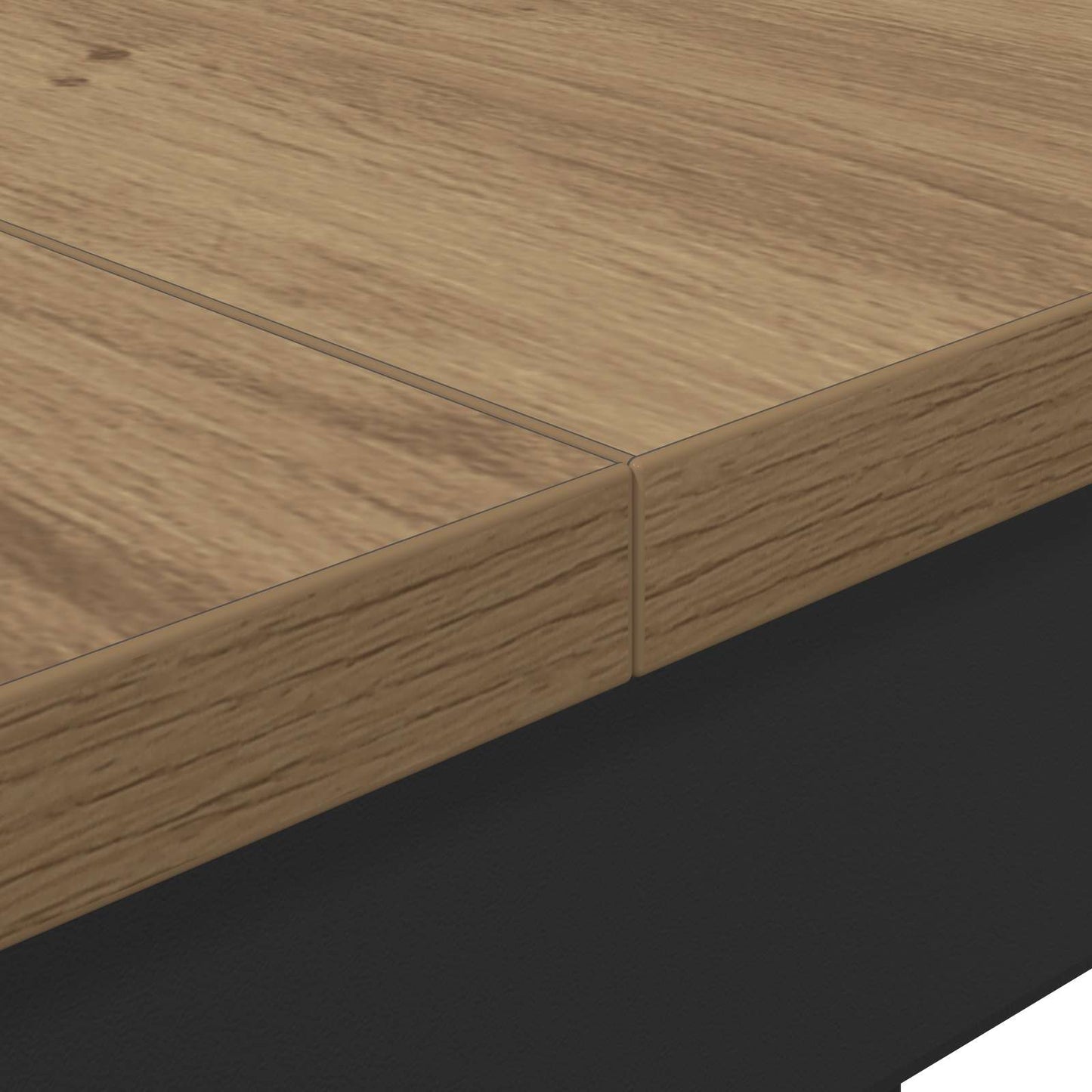 vidaXL Τραπεζαρίες 140 x 80 x 75 cm Επεξεργασμένο Ξύλο Artisan Δρυς