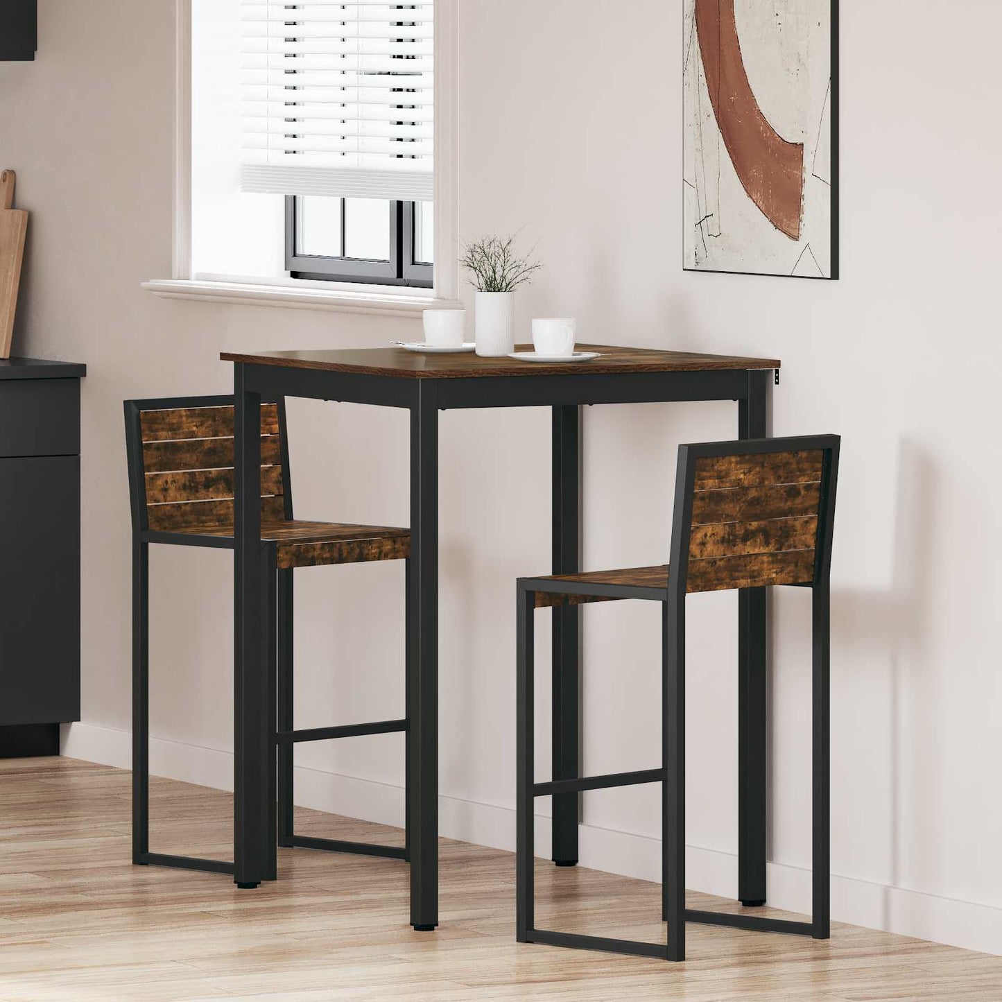 vidaXL Τραπεζαρίες Επεξεργασμένο ξύλο