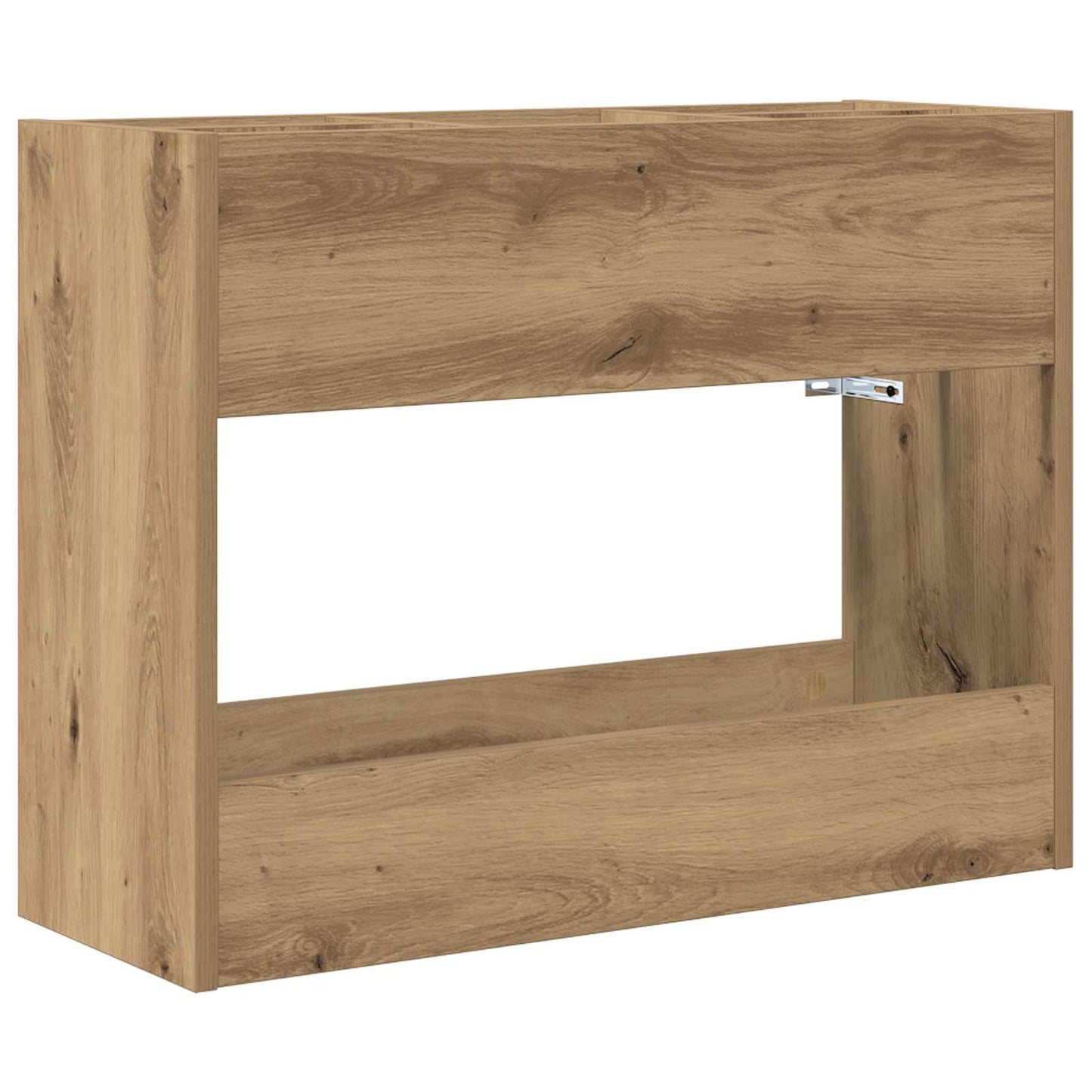 vidaXL Σχέδιο & βάση αποθήκευσης Artisan Oak 65 x 24 x 50 εκ
