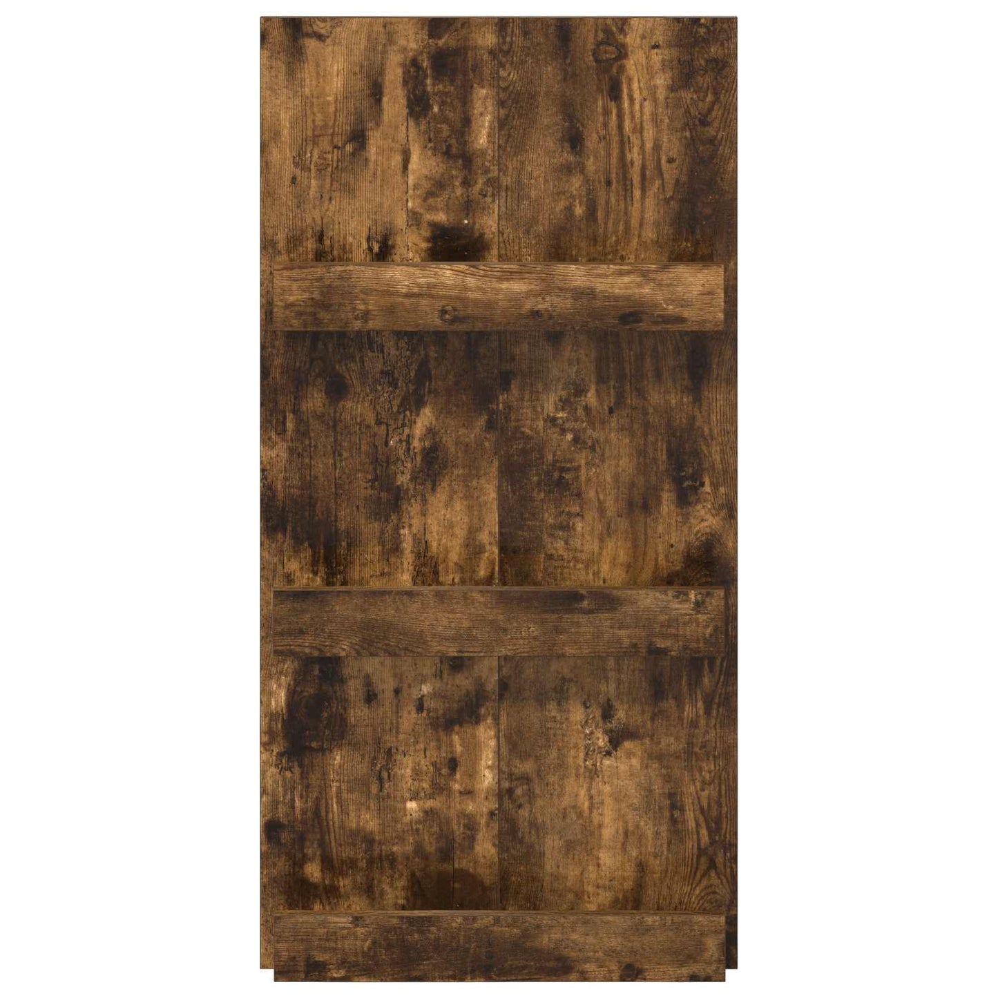 vidaXL Ράφι Περιοδικών με ράφι Καπνιστό Δρύς 51 x 11 x 102 εκ