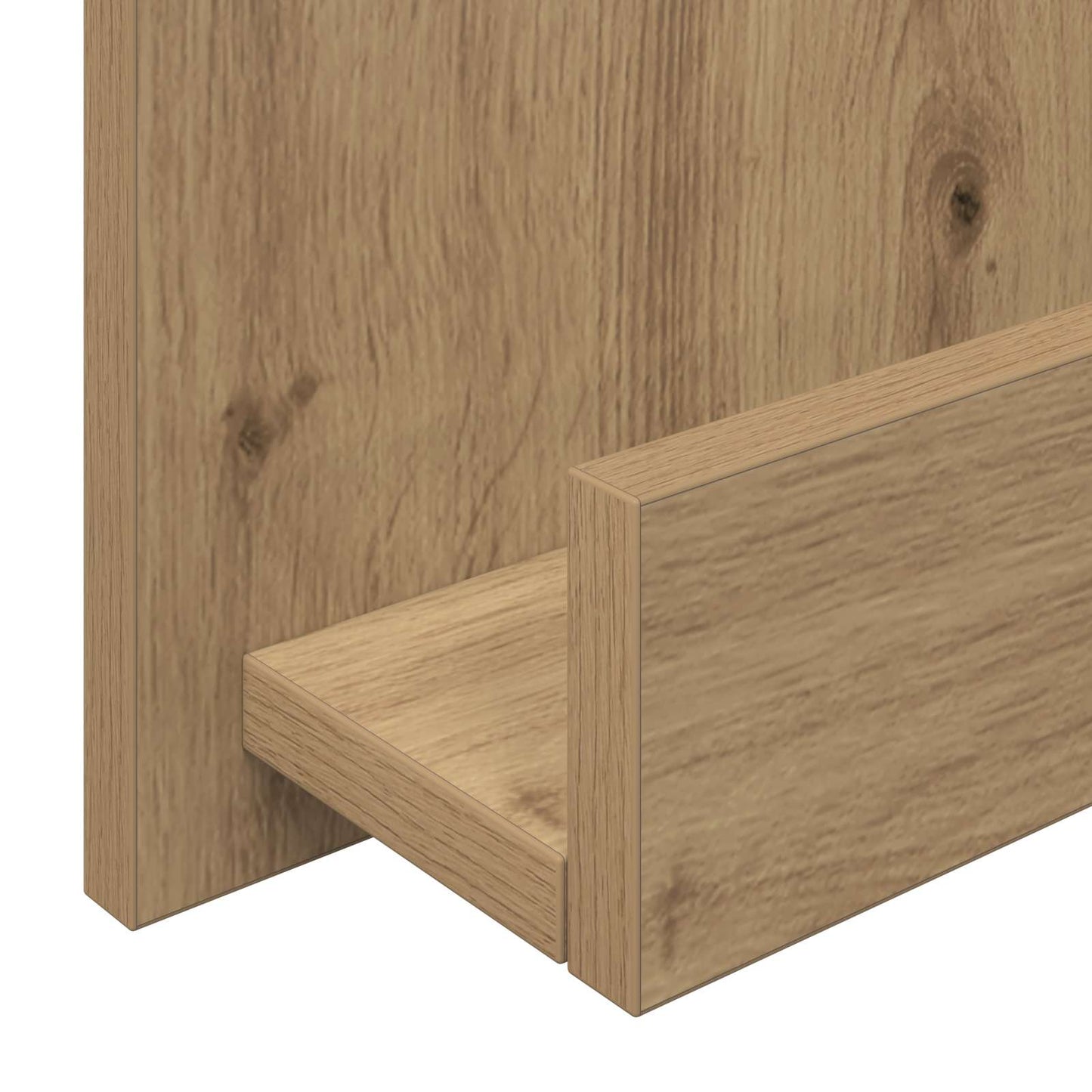 vidaXL Ράφι Περιοδικών Artisan Oak 51 x 11 x 102 εκ Επεξεργασμένο ξύλο