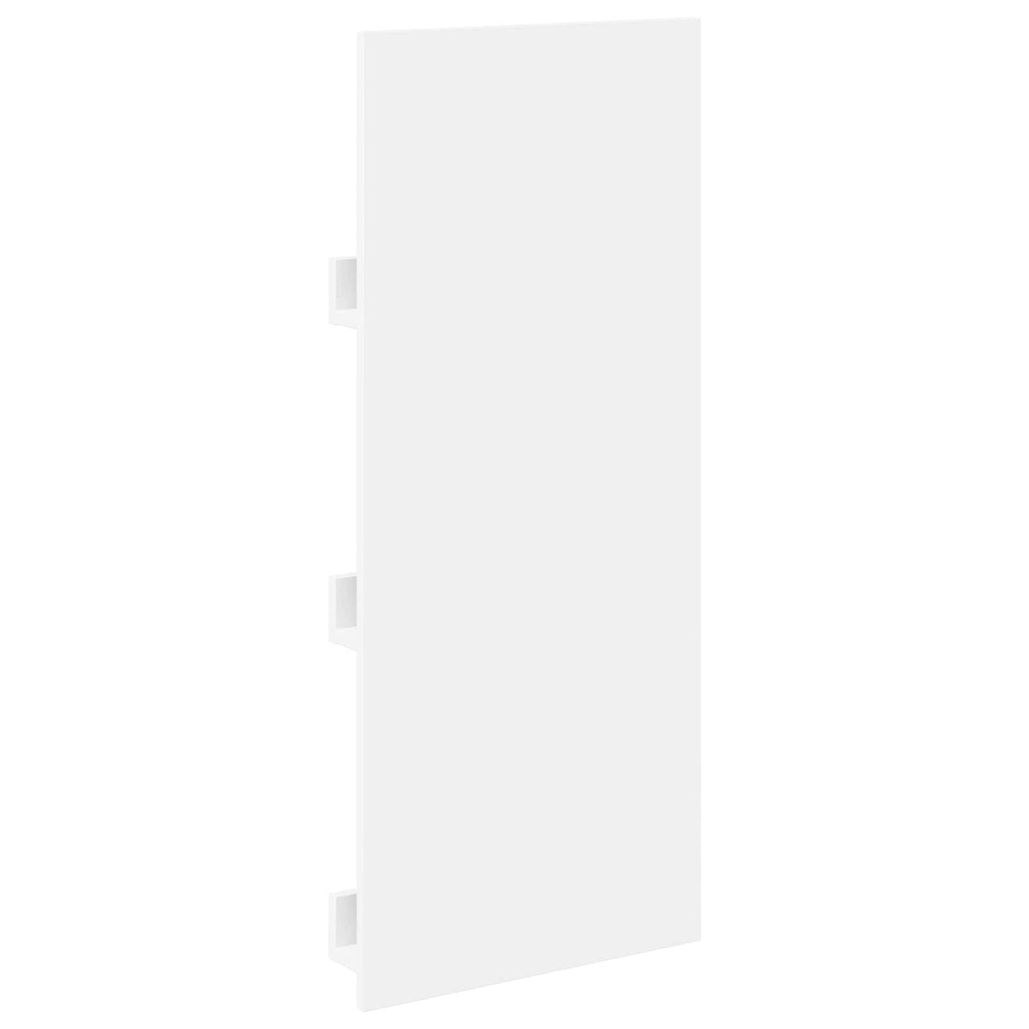 vidaXL Ράφι Περιοδικών Λευκό 51 x 11 x 102 εκ Επεξεργασμένο ξύλο