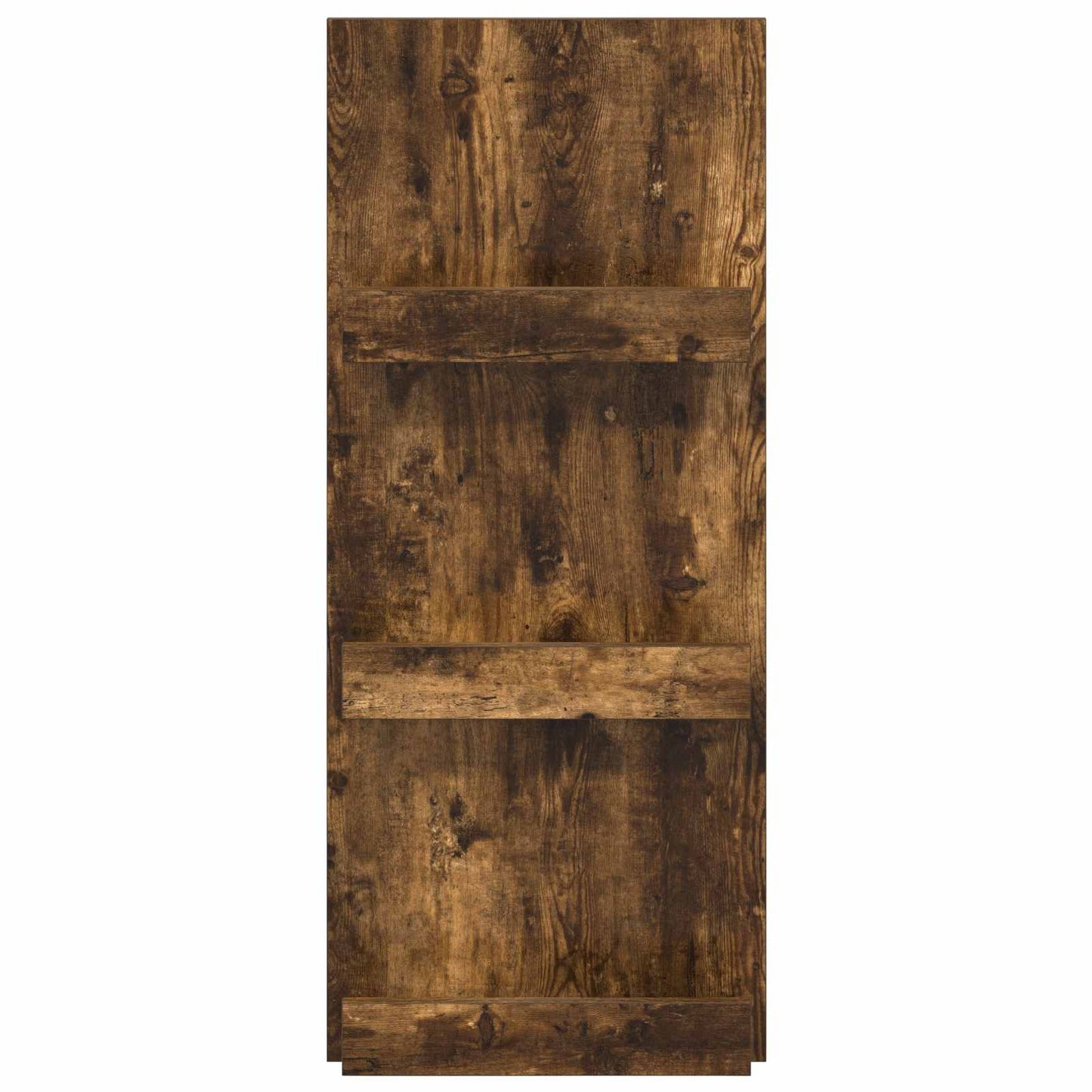 vidaXL Ράφι Περιοδικών με ράφι Καπνιστό Δρύς 51 x 11 x 102 εκ