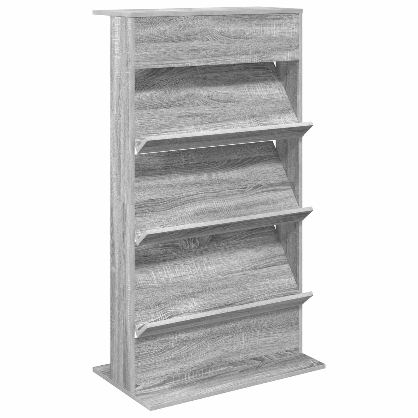 vidaXL Ράφι Περιοδικών με ράφι Γκρίζο Σονομα 70 x 41 x 126 εκ.