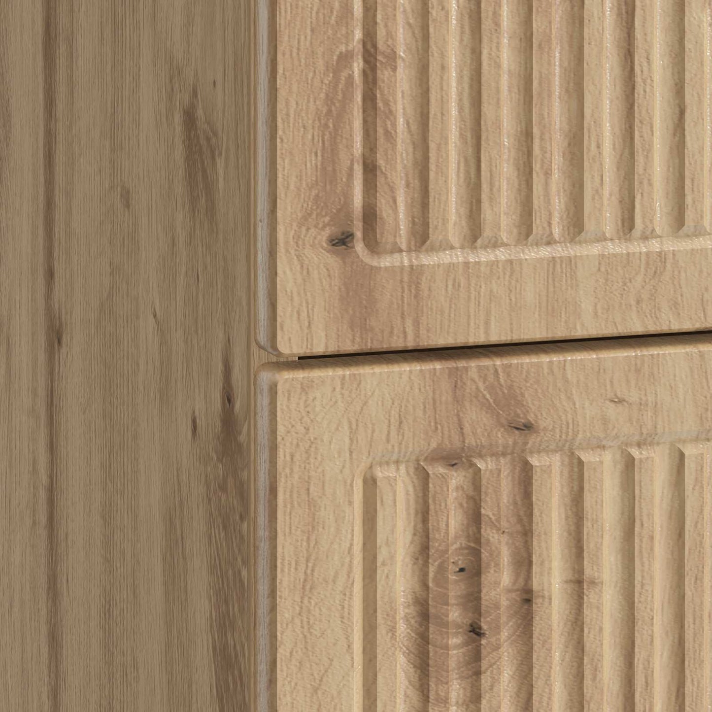 vidaXL Κομοδίνο Artisan Δρυς 43 x 34,5 x 47,5 εκ Επεξεργασμένο Ξύλο